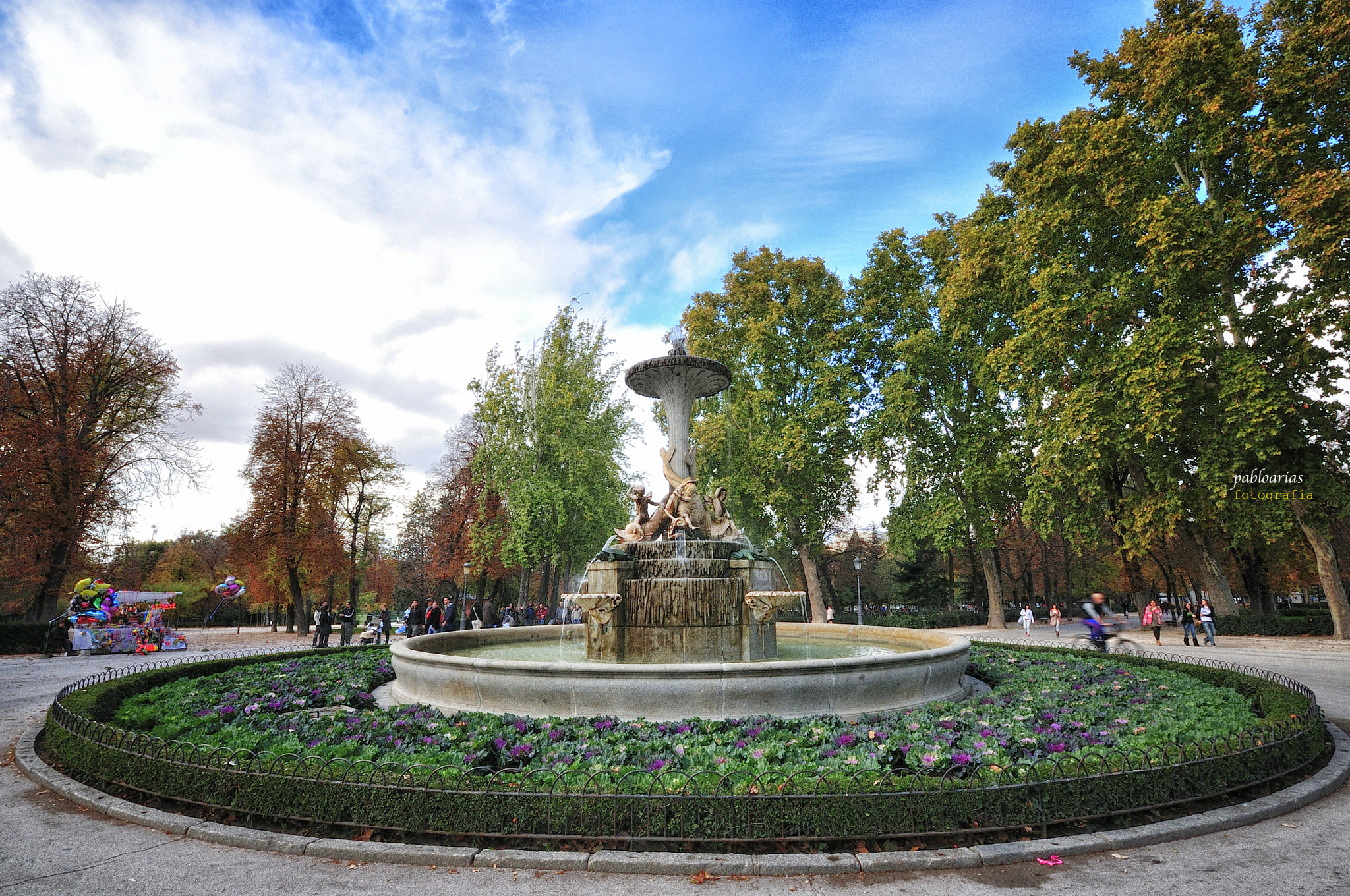 Sigma 10-20mm F4-5.6 EX DC HSM sample photo. Fuente de los galápagos en el retiro photography
