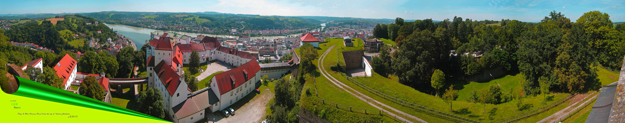 Canon DIGITAL IXUS 860 IS sample photo. Ger passau [threecolourivers bpa] aug 2009 by kwot photography