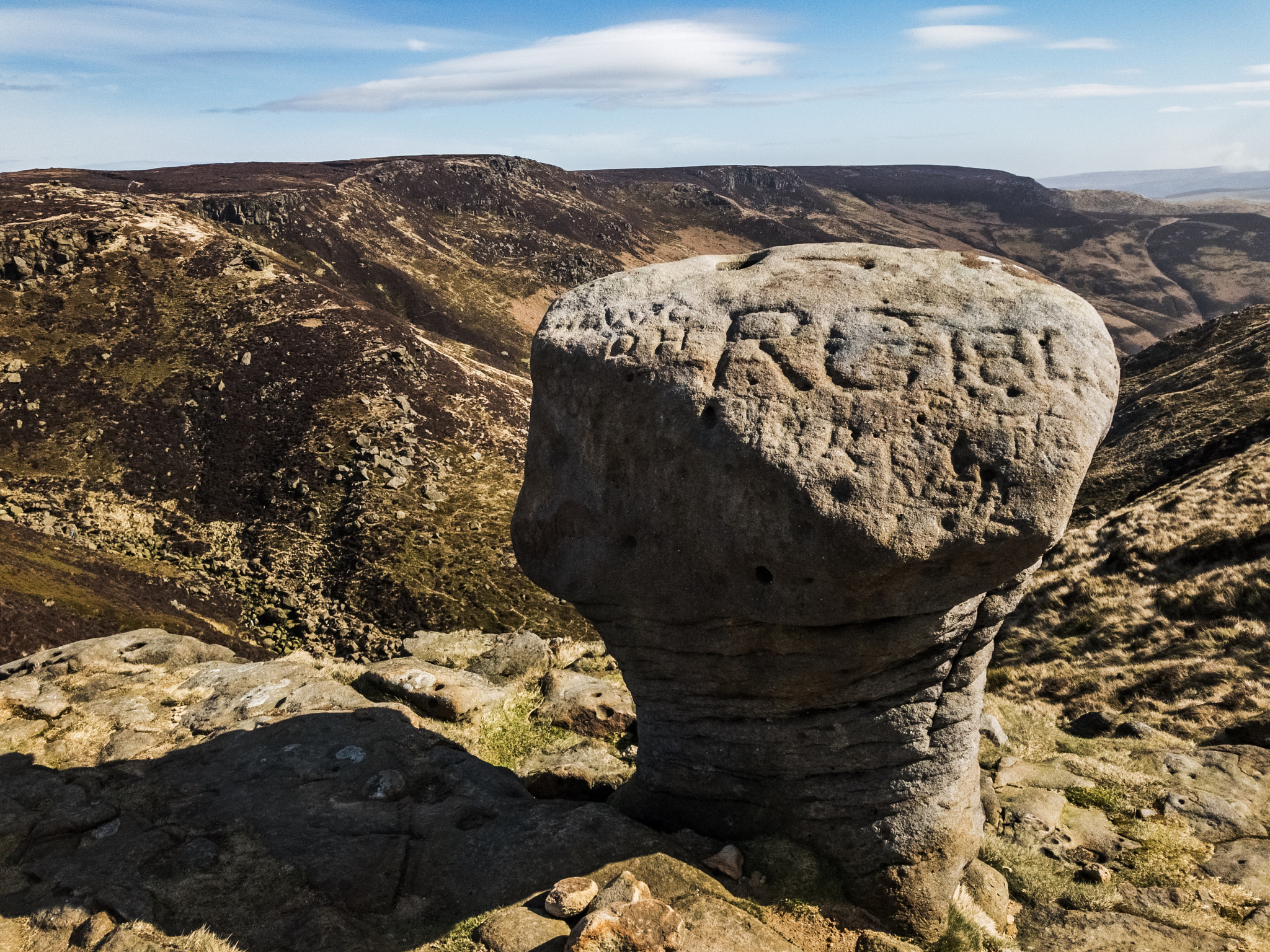 Apple iPhone 7 Plus + iPhone 7 Plus back camera 3.99mm f/1.8 sample photo. Out today on kinder scout. the weather was glorious photography