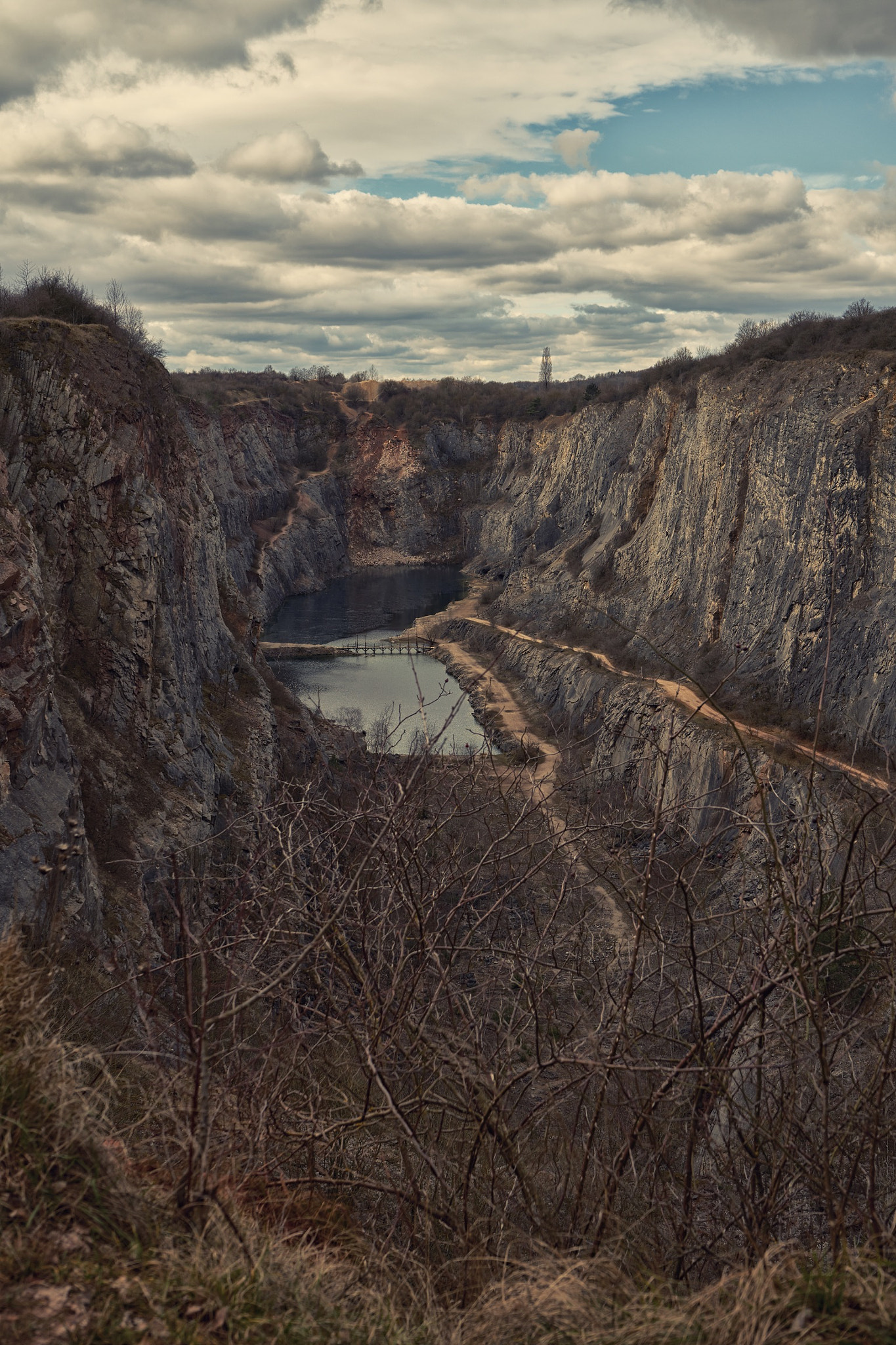 Sony a7 II + Sony FE 28-70mm F3.5-5.6 OSS sample photo. Quarry amerika in the central of the czech republic photography