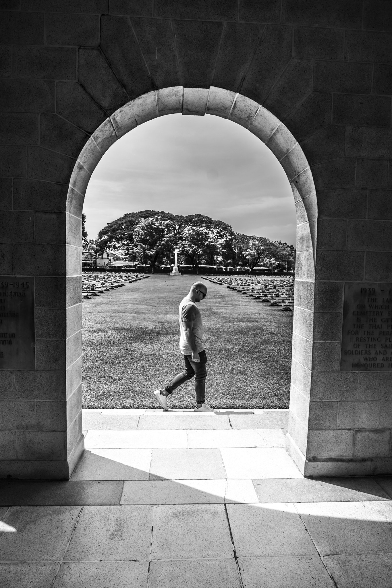 Samyang 14mm F2.8 ED AS IF UMC sample photo. Death railway cemetary photography