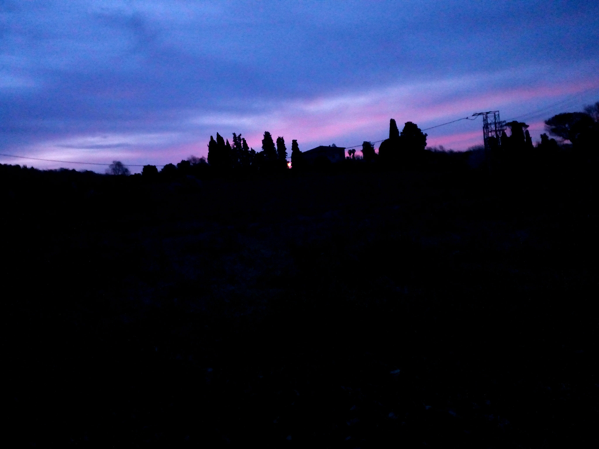 HUAWEI GR3 sample photo. Sunrise in tuscany photography