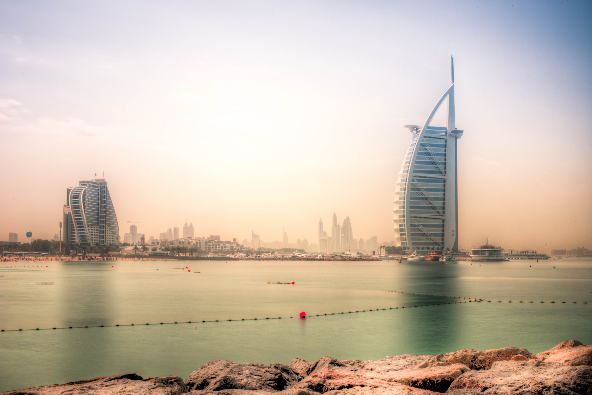 Nikon D810 + Nikon AF-S Nikkor 50mm F1.8G sample photo. A view to the burj photography
