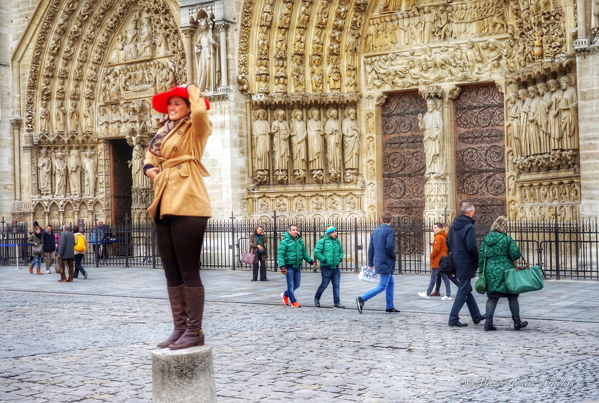 Sony a7R sample photo. Notre dame paris. photography