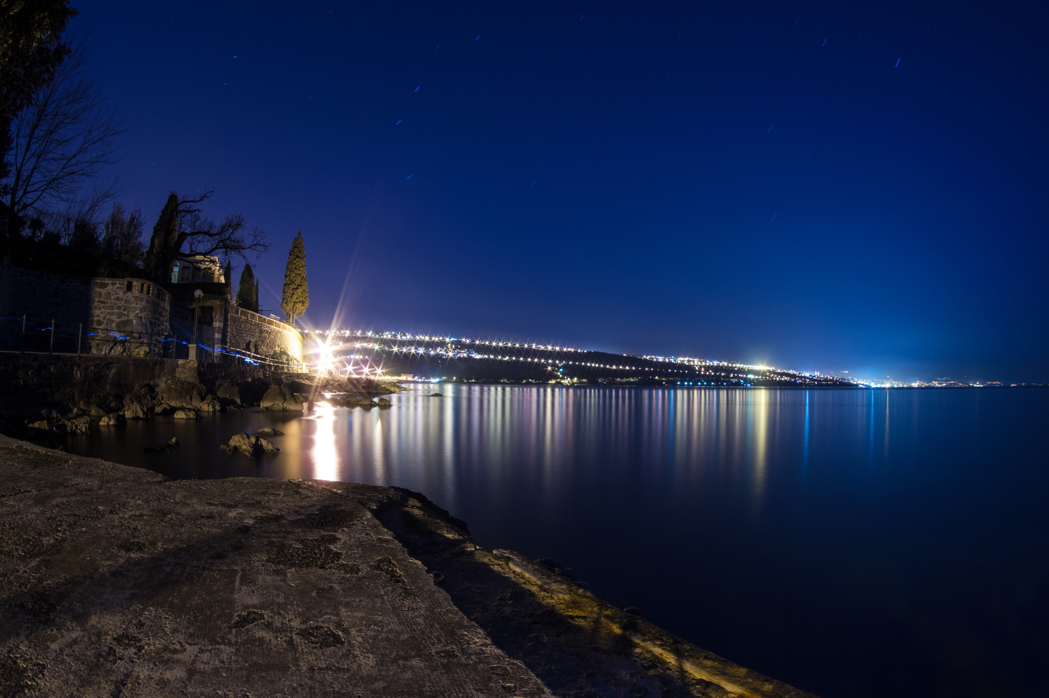 Pentax K-3 sample photo. Blue night photography