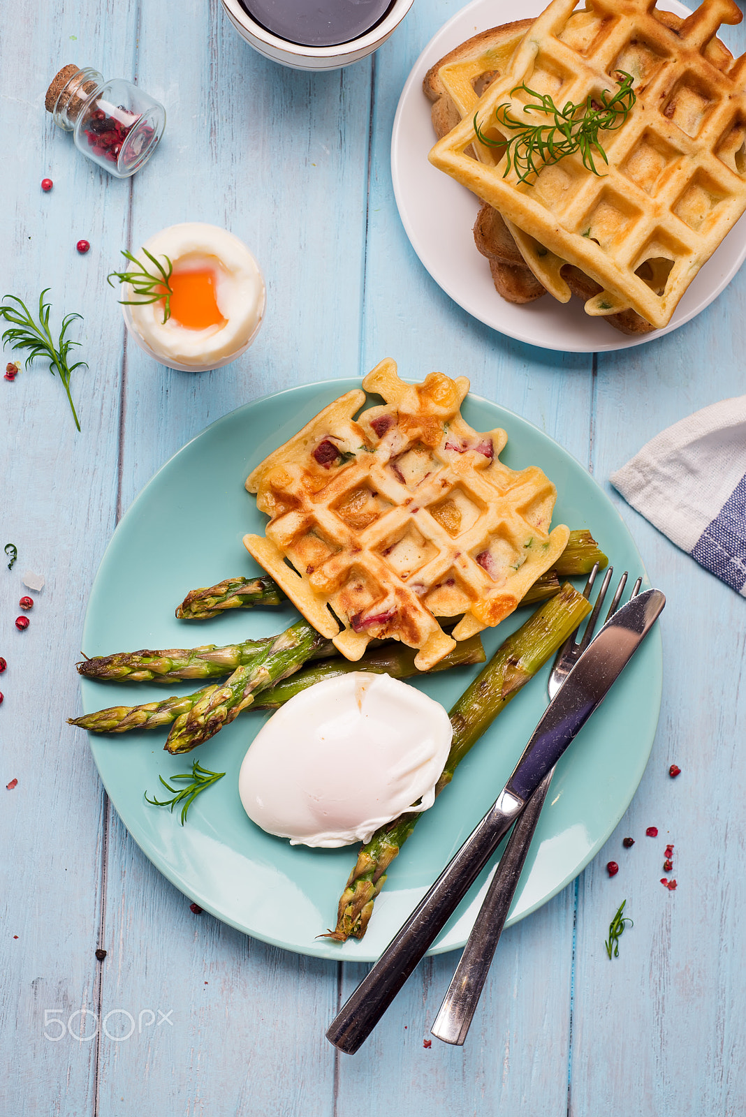 Nikon D610 + AF Nikkor 50mm f/1.8 sample photo. Boiled egg and asparagus photography