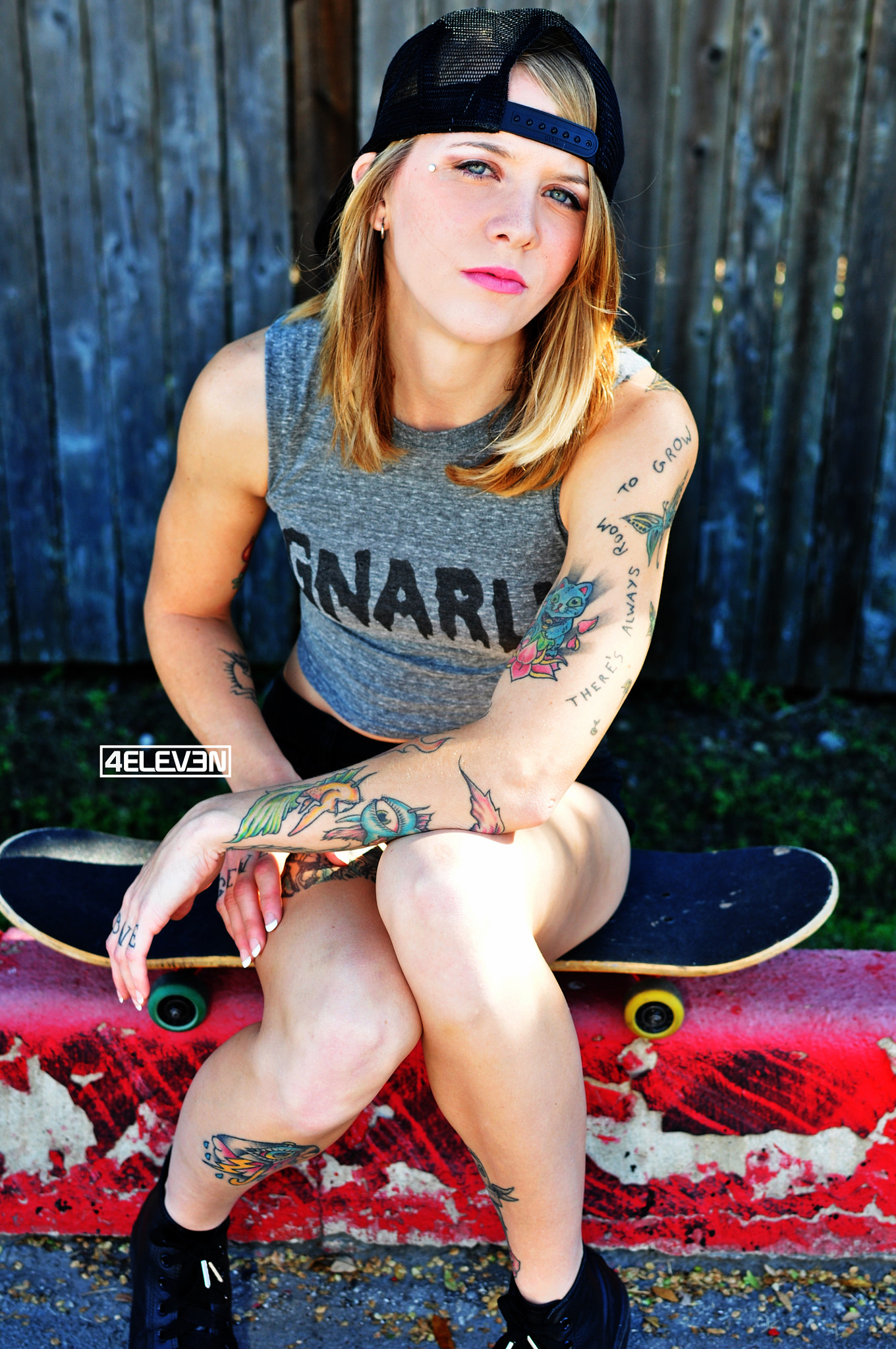 Nikon D5000 + Nikon AF-S DX Nikkor 35mm F1.8G sample photo. Outdoor skater shoot with lauren photography