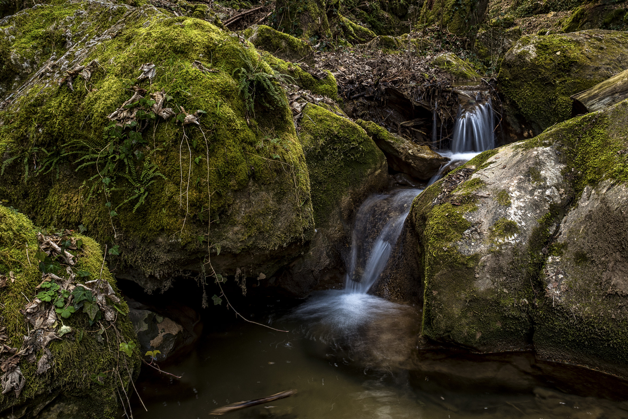 Olympus PEN-F sample photo. Johannesbachklamm photography