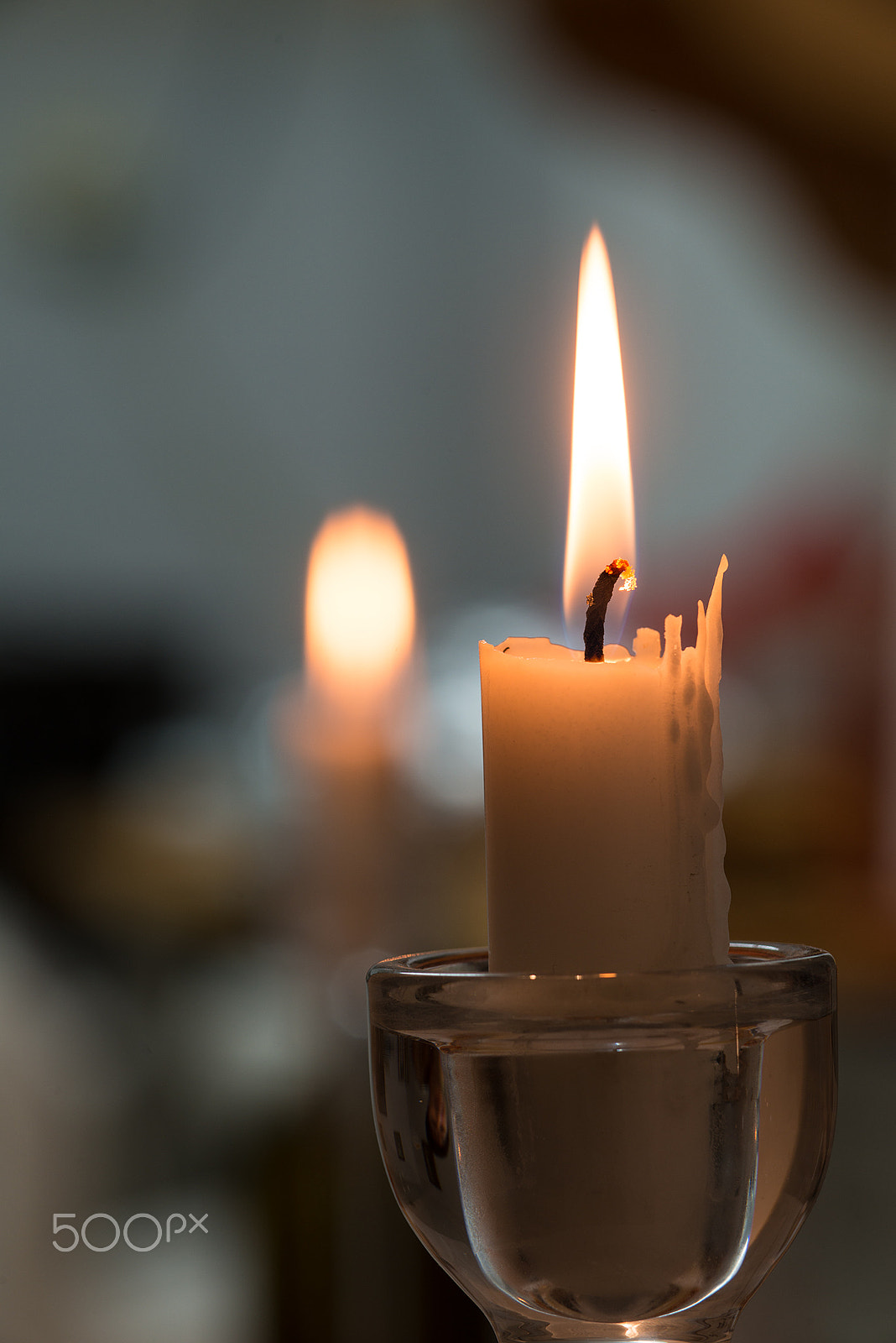 Nikon AF-Nikkor 80-200mm F2.8D ED sample photo. Candle photography