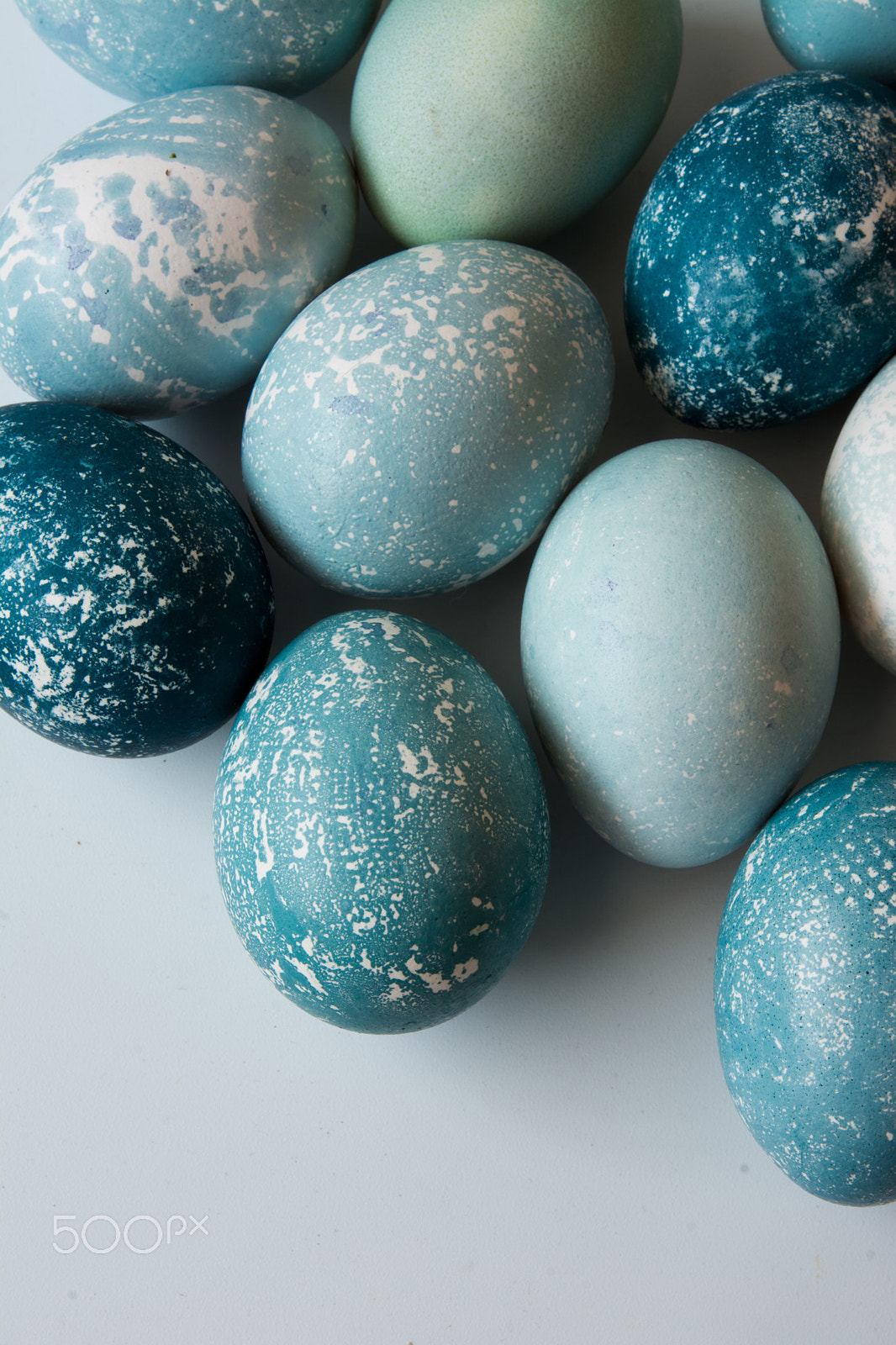 Nikon D7100 + Tamron SP AF 17-50mm F2.8 XR Di II VC LD Aspherical (IF) sample photo. Easter eggs, dyed blue dye photography