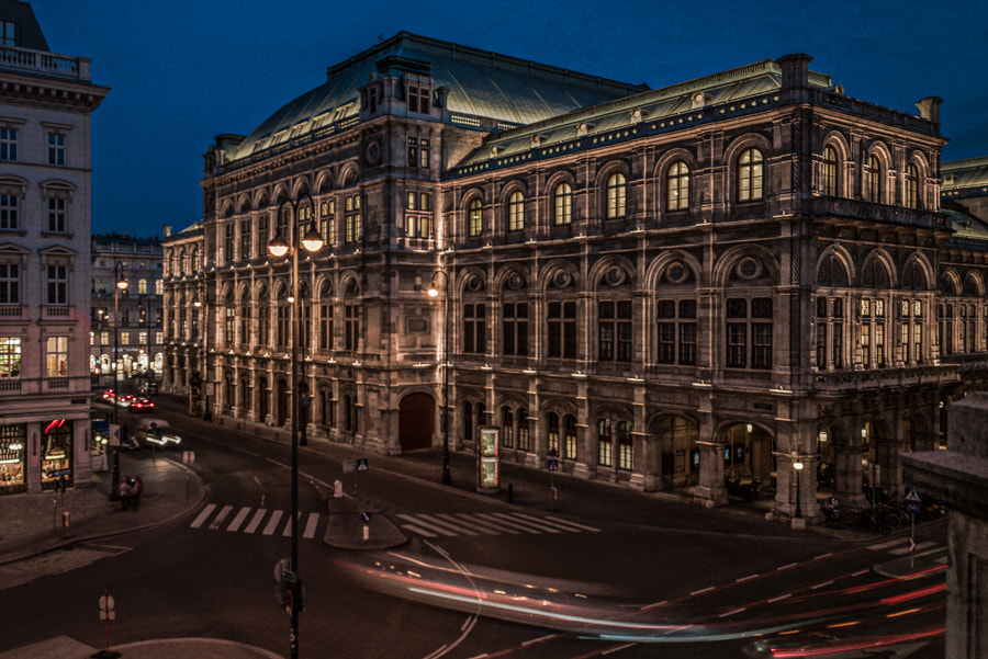 Nikon D750 + Sigma 12-24mm F4.5-5.6 II DG HSM sample photo. Vienna - opera photography