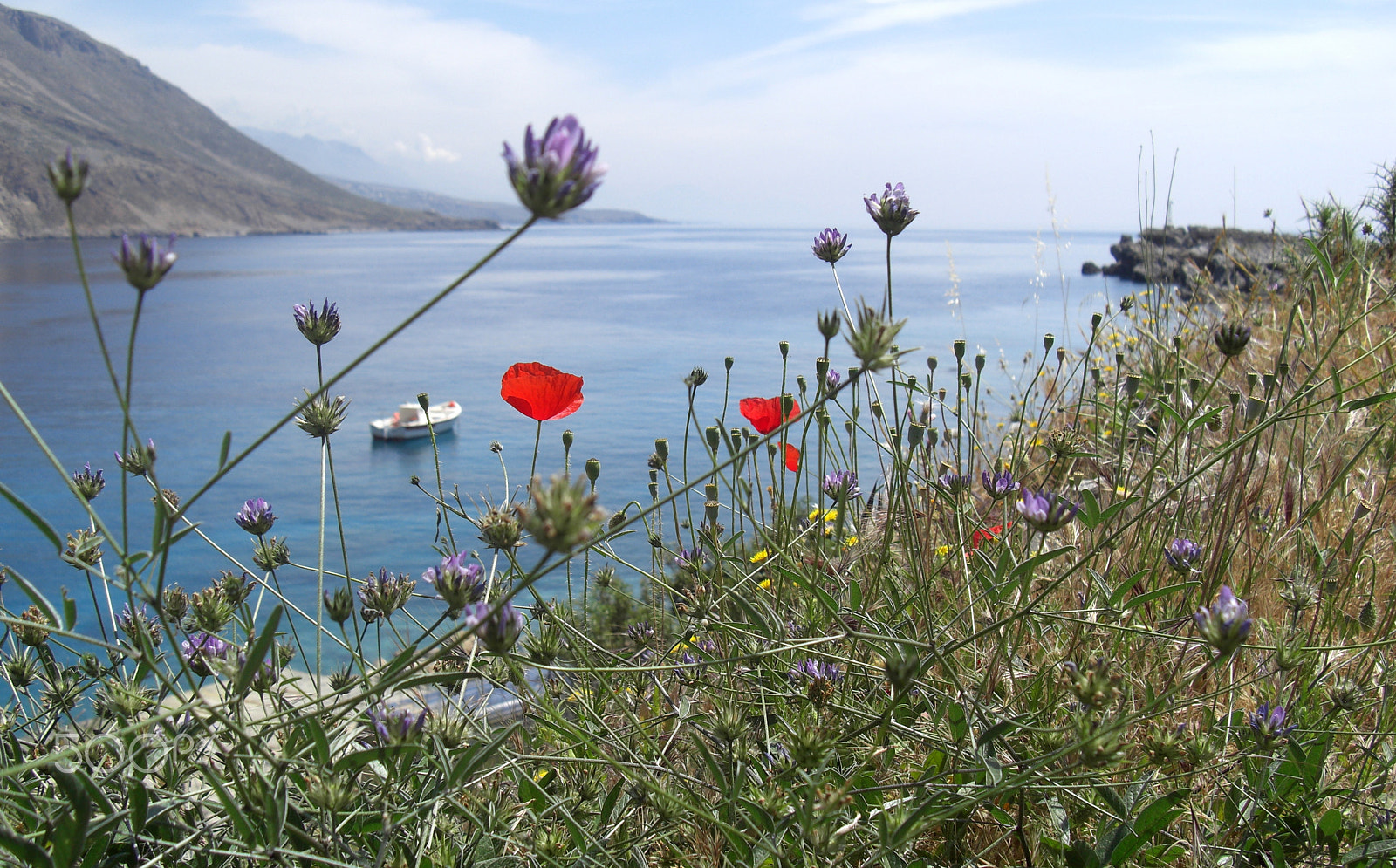 CASIO EX-Z1200 sample photo. A scene from the island crete in greece photography