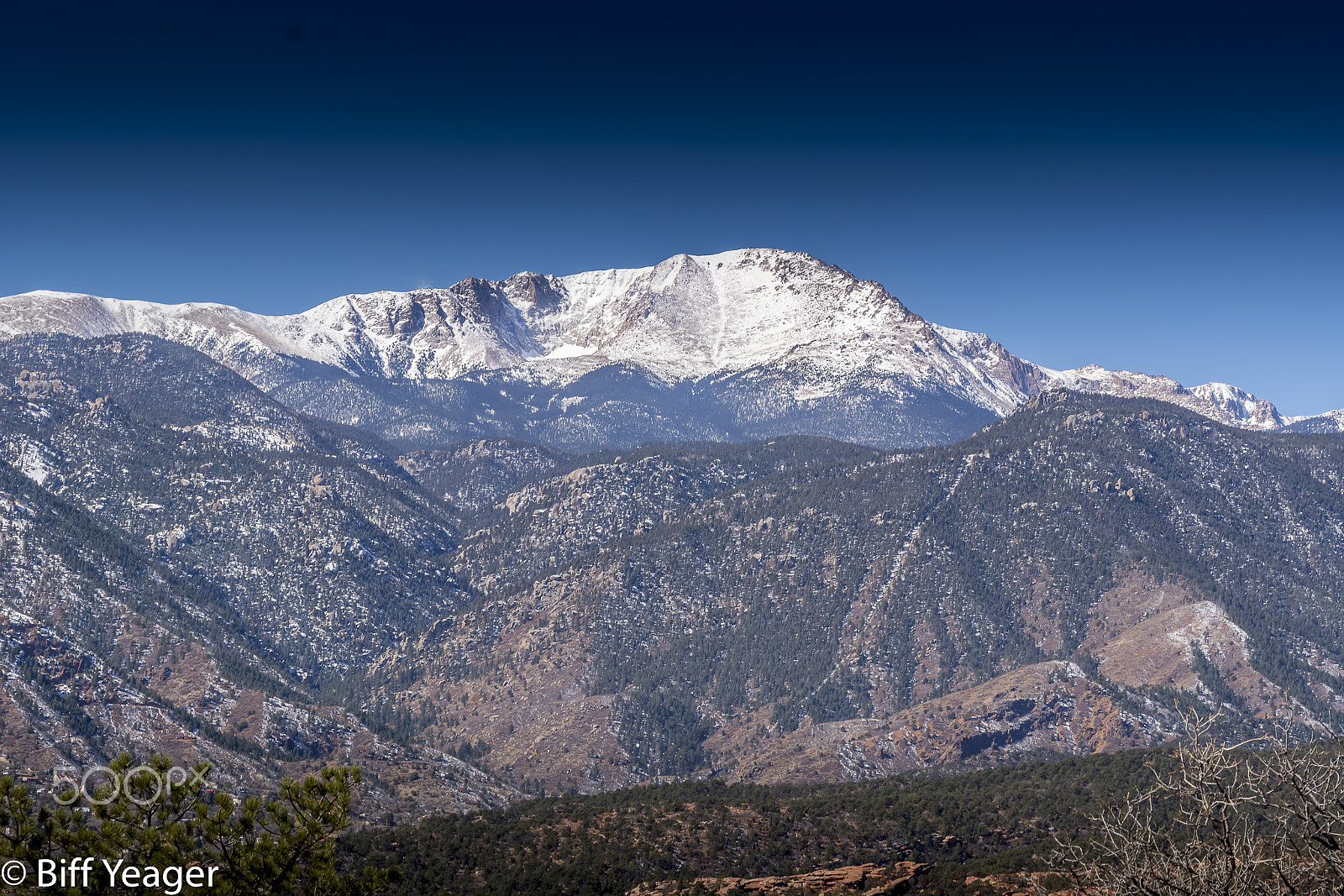 Nikon AF Nikkor 24-85mm F2.8-4D IF sample photo. Pikes peak photography