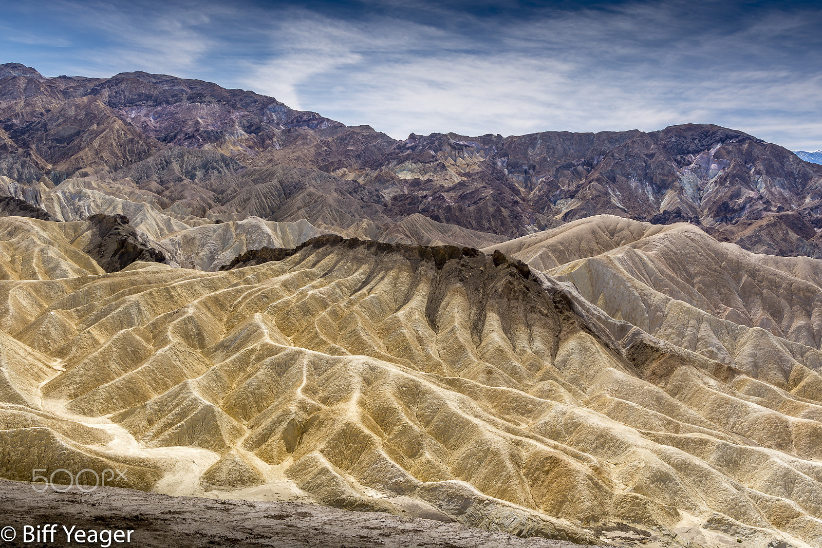Nikon AF Nikkor 24-85mm F2.8-4D IF sample photo. Zabriskiepoint photography