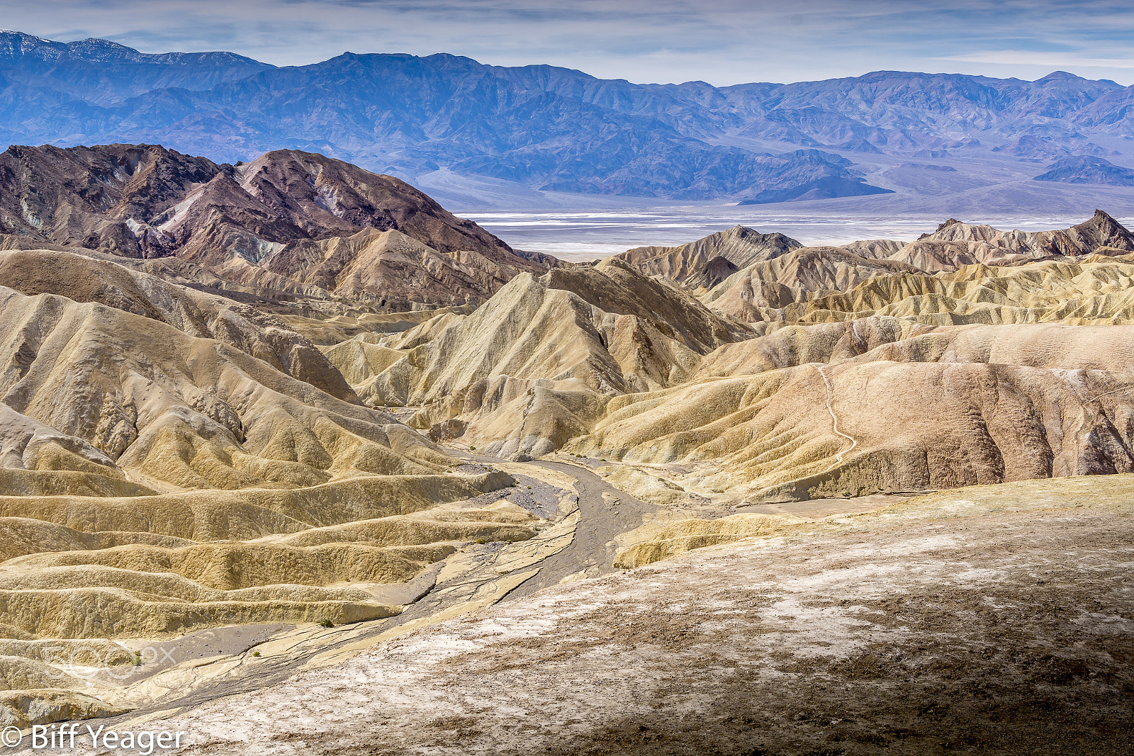 Nikon AF Nikkor 24-85mm F2.8-4D IF sample photo. Zabriskiepoint photography
