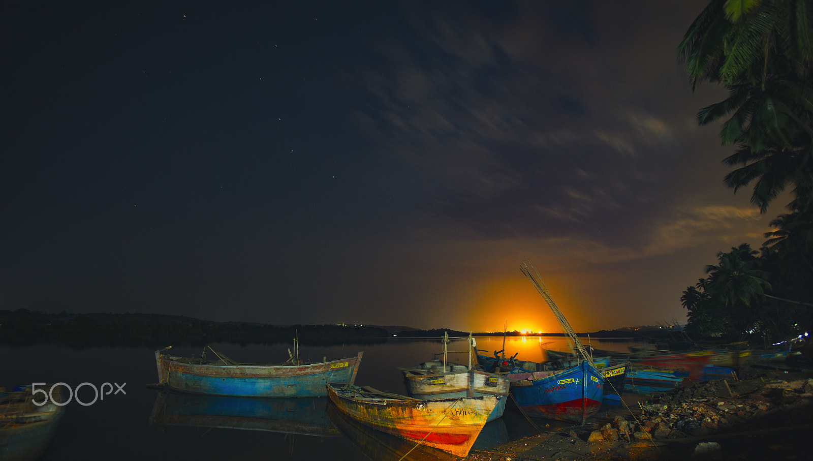 Canon EOS 6D sample photo. Night near the river photography