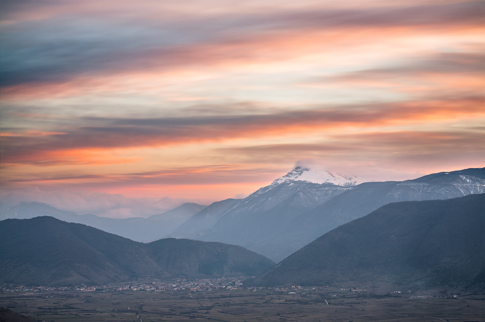 Canon EOS 5D sample photo. Delicate sunset photography