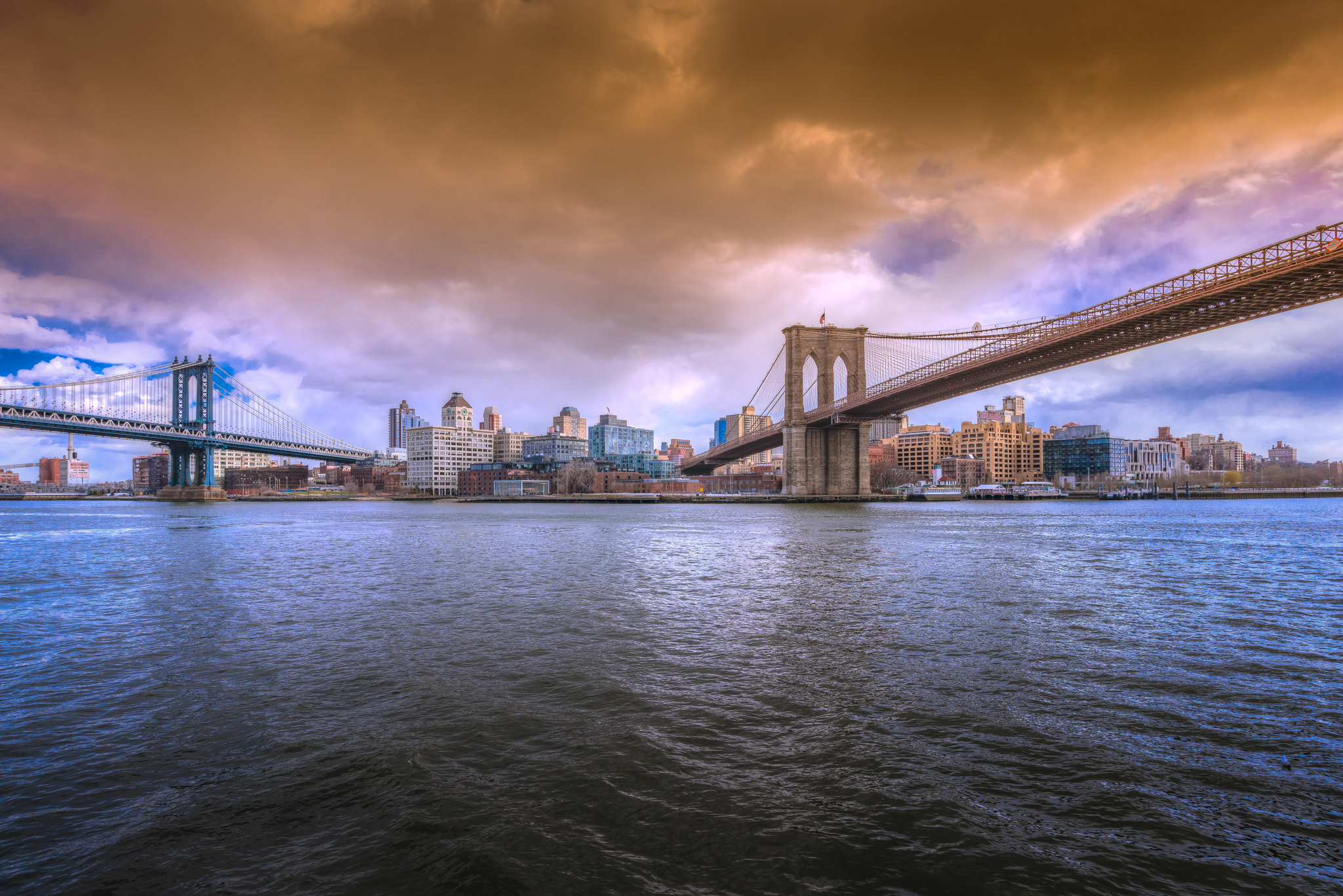 Nikon D750 + Nikon AF-S Nikkor 18-35mm F3.5-4.5G ED sample photo. Ny bridges photography