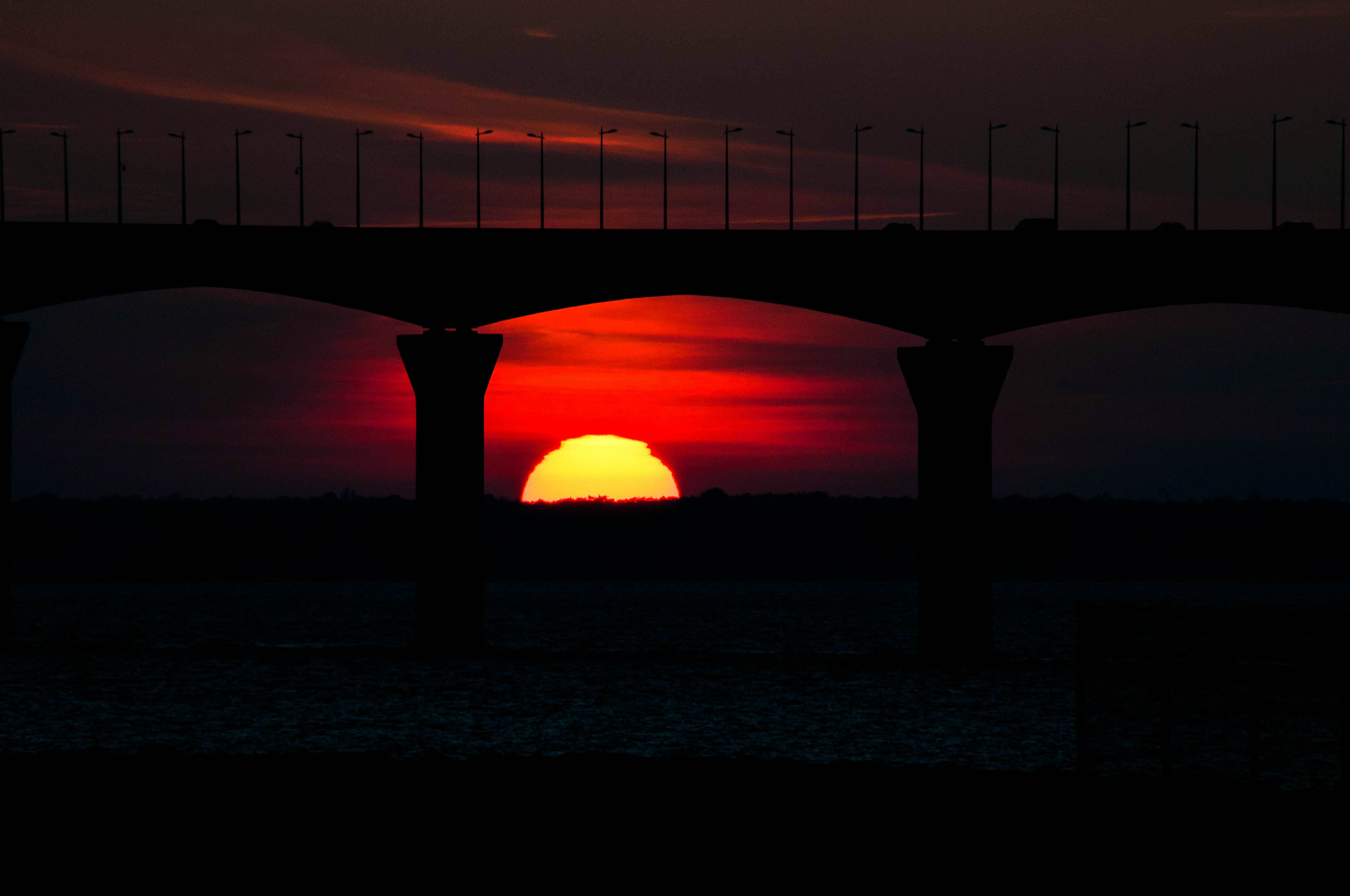 Nikon D300S sample photo. Le couchant du soleil photography