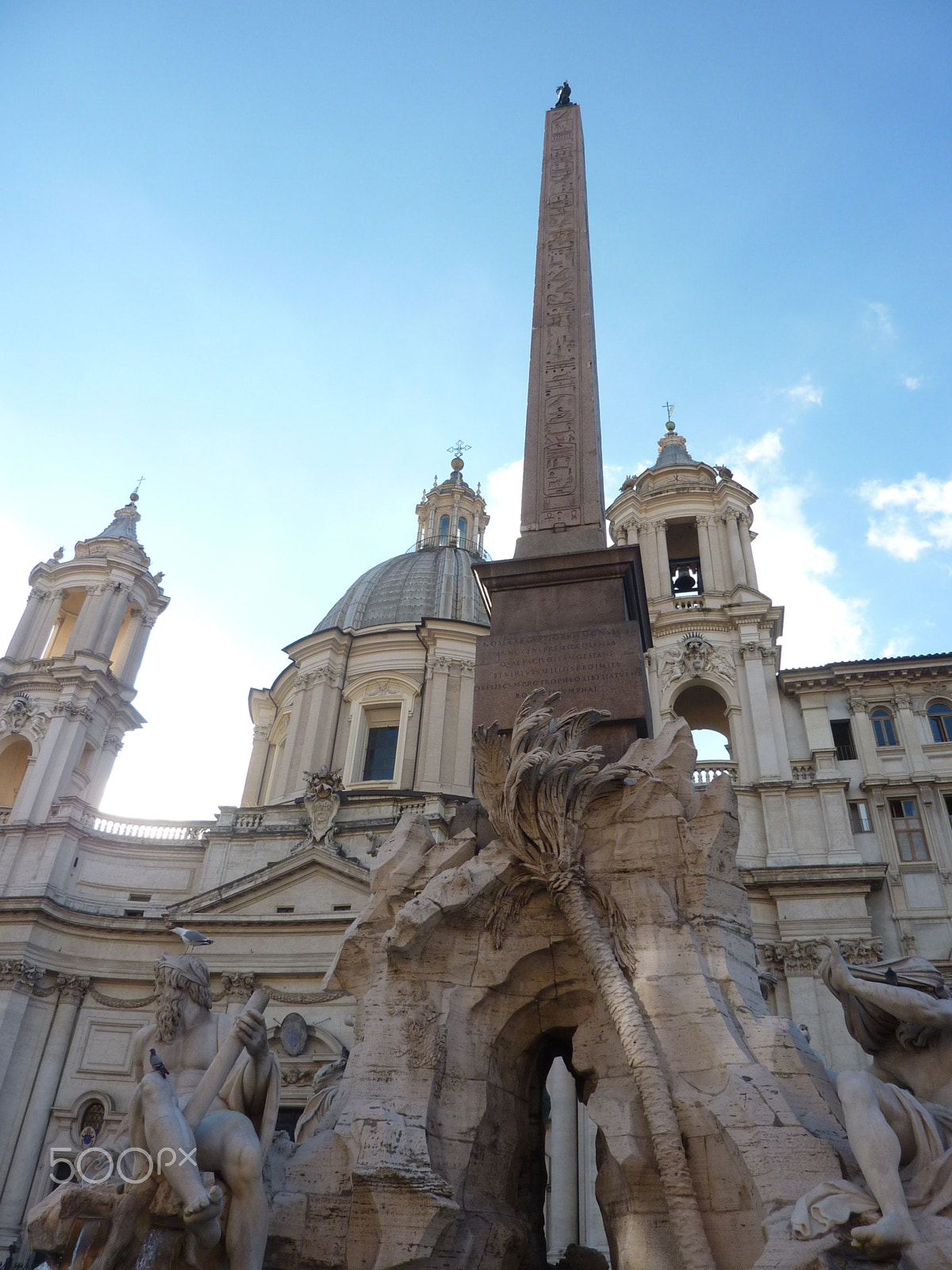 Panasonic DMC-ZS1 sample photo. Piaza navona, rome italy photography