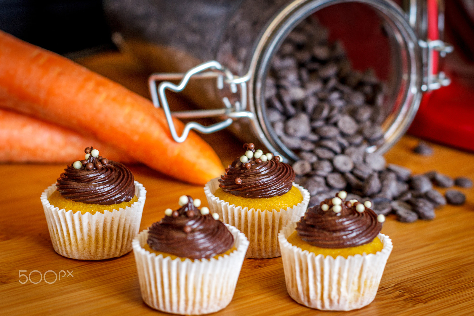 Canon EF 50mm F1.4 USM sample photo. Cupcake de cenoura da vovó photography