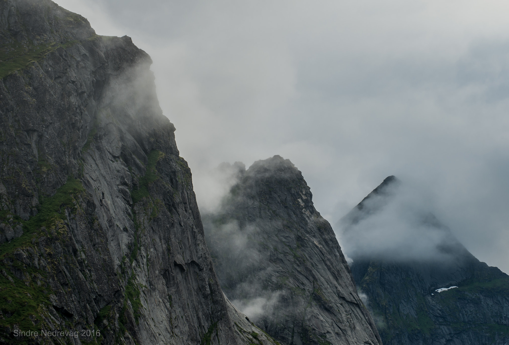Nikon D700 sample photo. Lofoten mountains photography