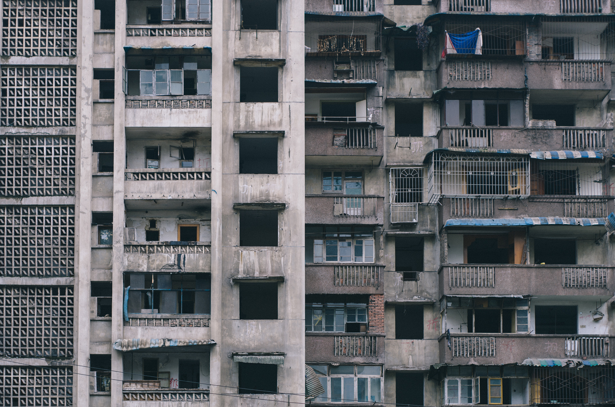 Pentax K-5 II + A Series Lens sample photo. Abandoned buildings photography