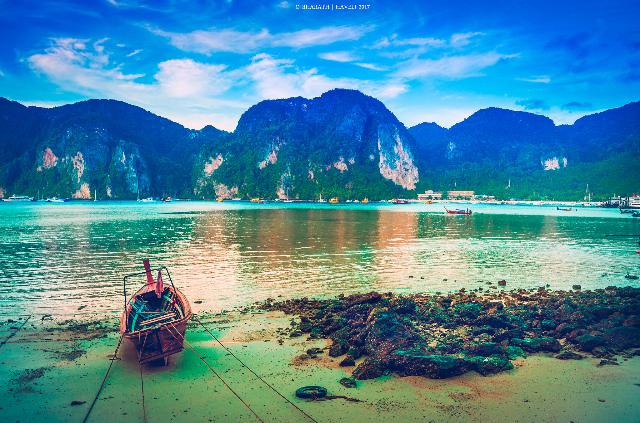 Pentax K-50 sample photo. Phi phi islands photography