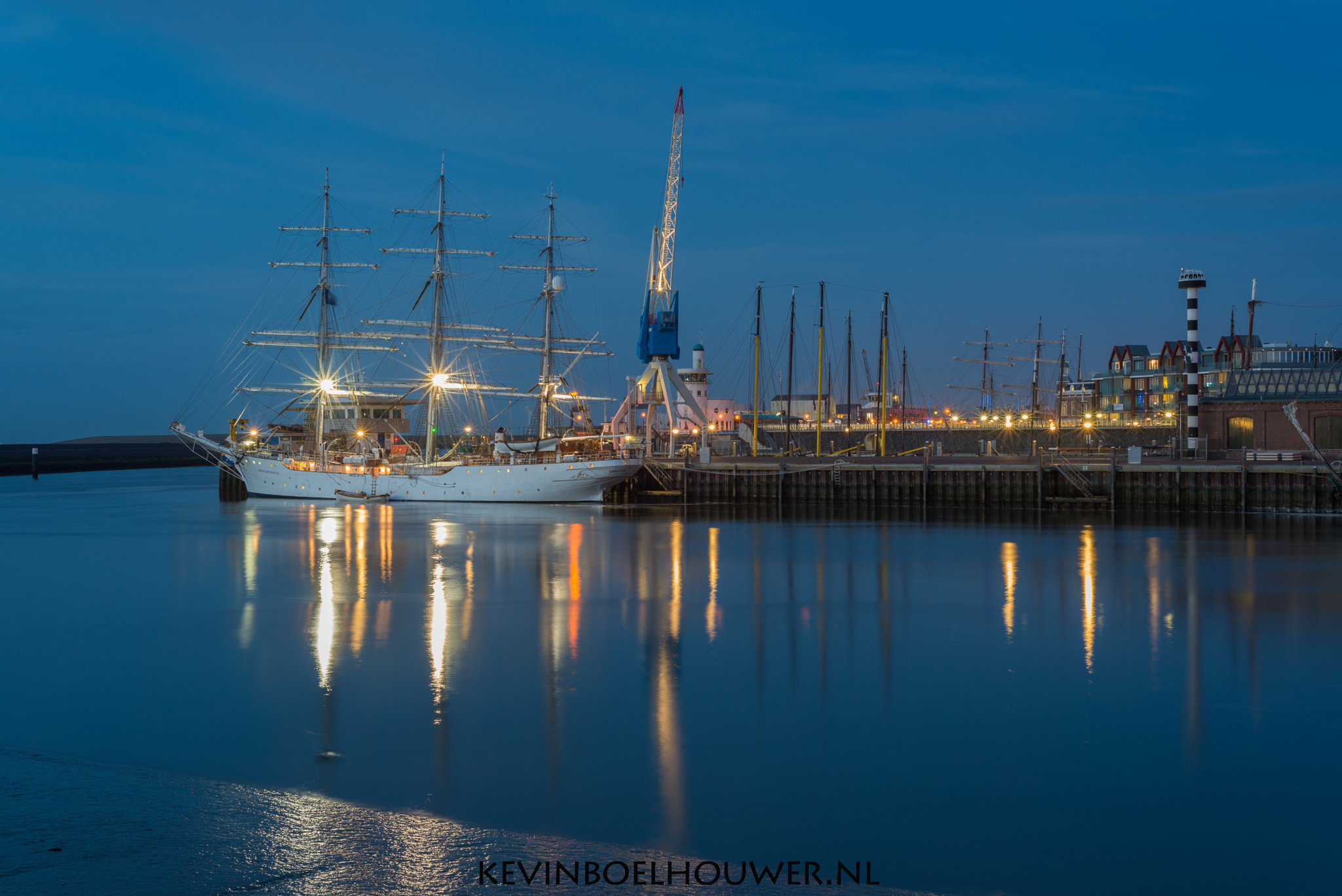 Nikon AF Nikkor 50mm F1.8D sample photo. Harlingen zuiderpier op 15-3-2017 photography