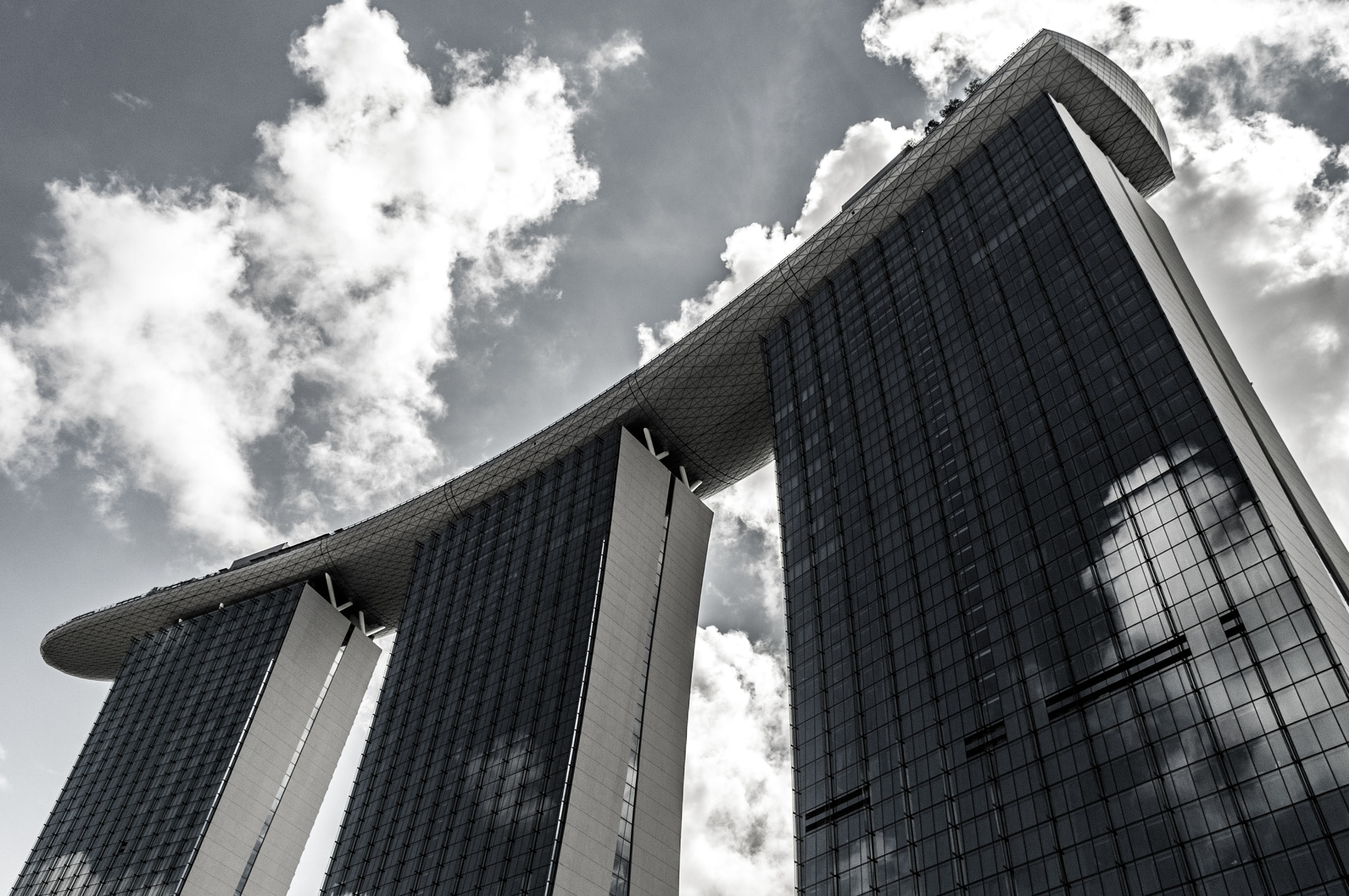 Sony SLT-A57 sample photo. Marina bay sands photography