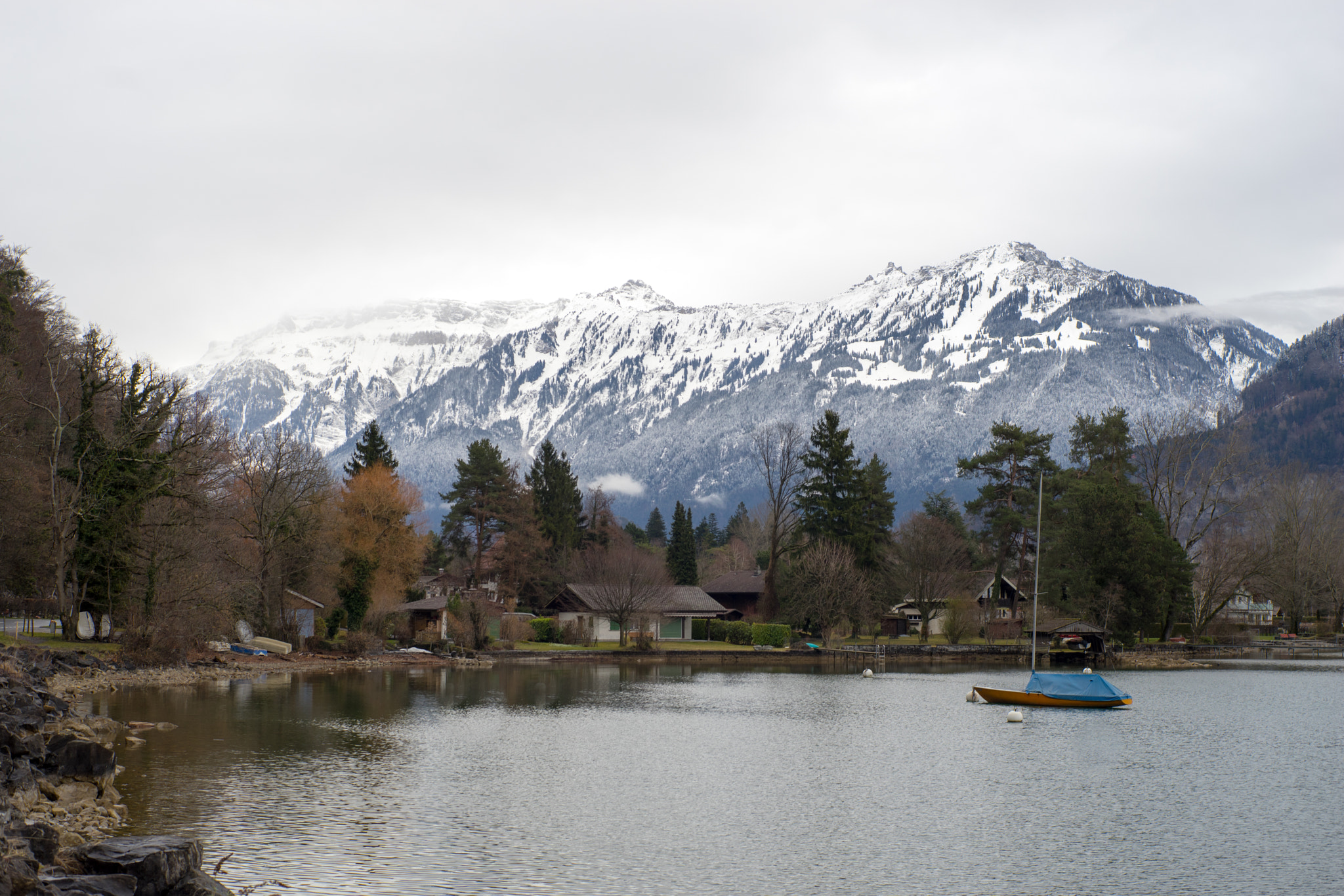 Sony a7 + Sony DT 50mm F1.8 SAM sample photo. Lake & mountain photography