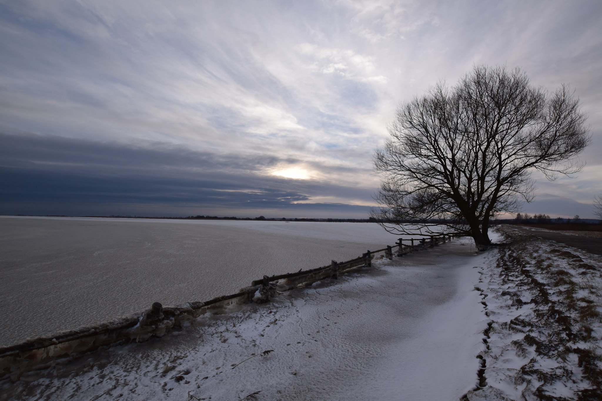 Nikon D5300 + Sigma 10-20mm F3.5 EX DC HSM sample photo. Winter landscape. photography