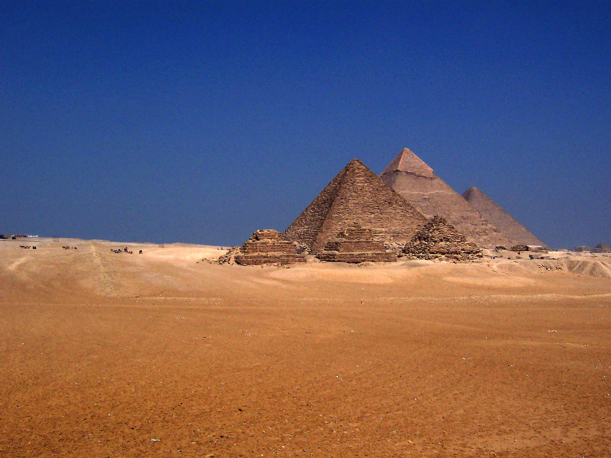 Kodak DX6340 ZOOM DIGITAL CAMERA sample photo. Pyramid necropolis giza photography
