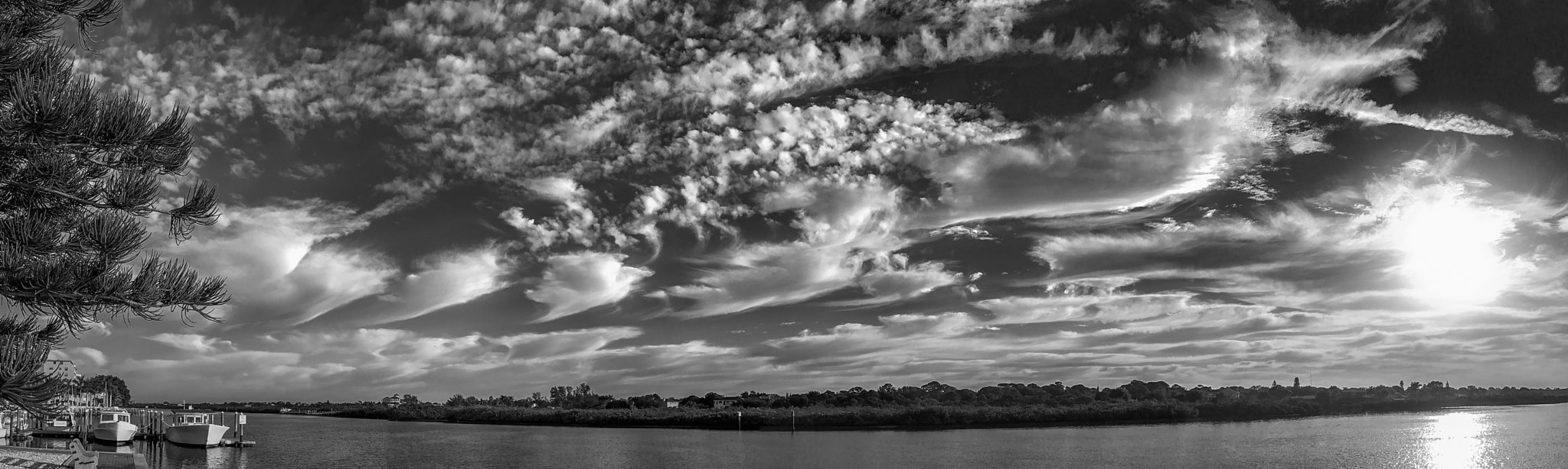 Apple iPhone 7 Plus sample photo. Dramatic cloud panorama photography