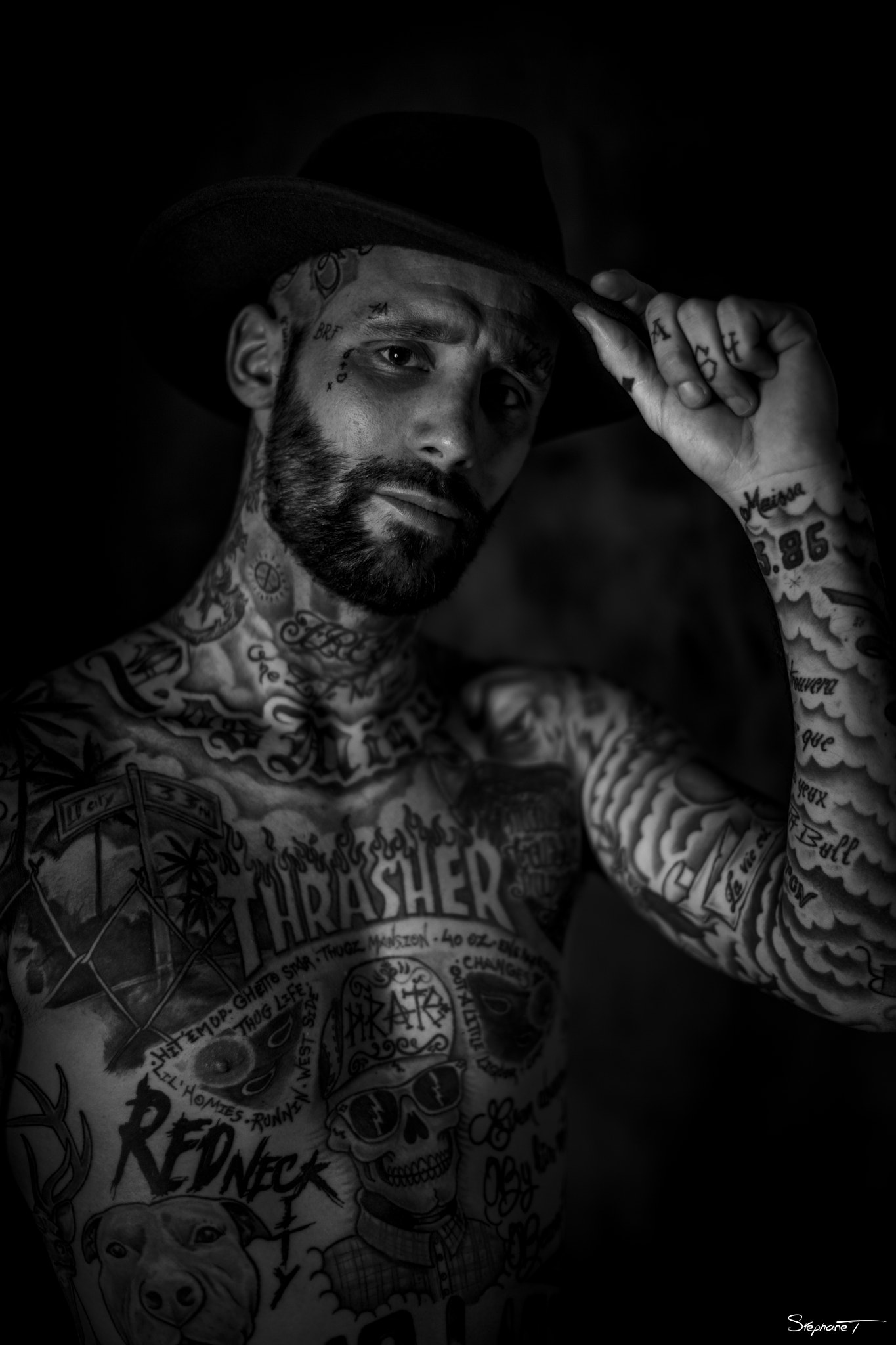 Canon EOS 5DS + Canon EF 50mm F1.2L USM sample photo. Tattoo by stéphane t photography