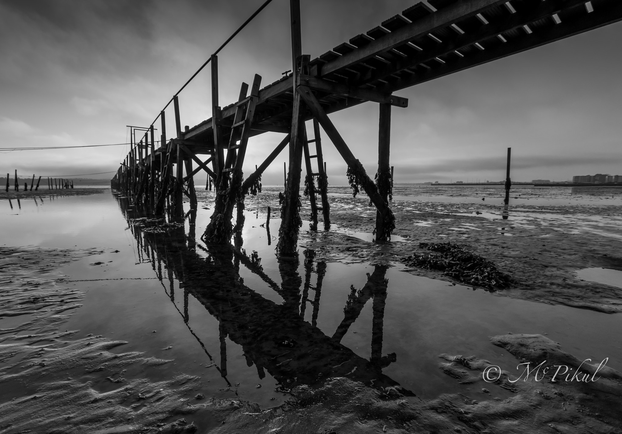 Canon EF-S 10-22mm F3.5-4.5 USM sample photo. Molo-black&white photography