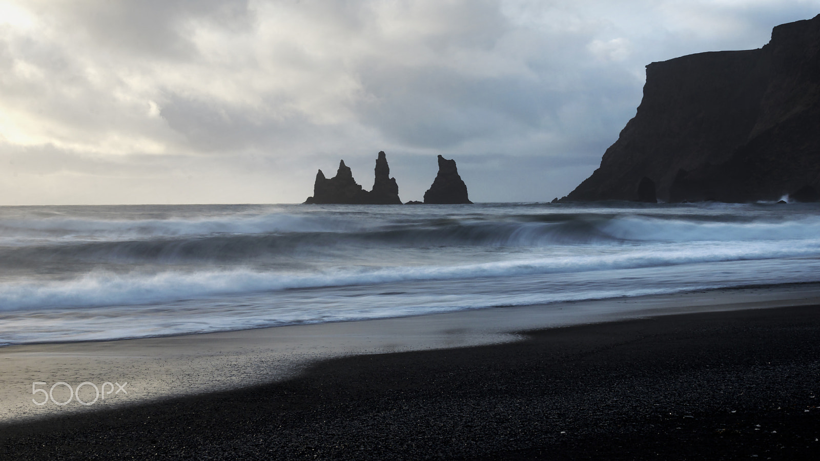 Nikon AF-S Nikkor 70-200mm F4G ED VR sample photo. Volcanic rocks and sand photography