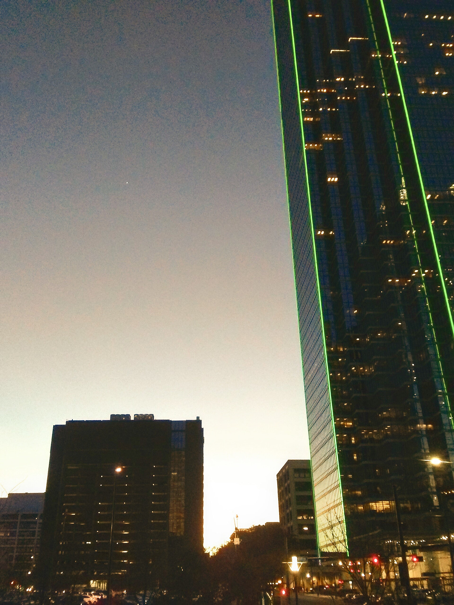 LG K7 sample photo. Night fall photography
