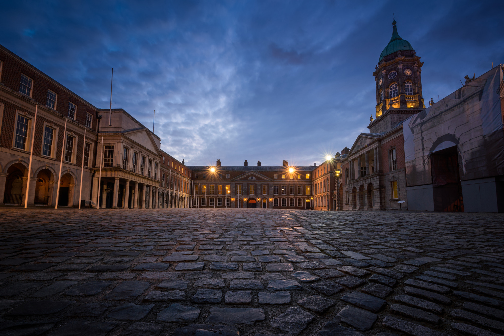 Nikon AF-S Nikkor 16-35mm F4G ED VR sample photo. Dubin castle photography