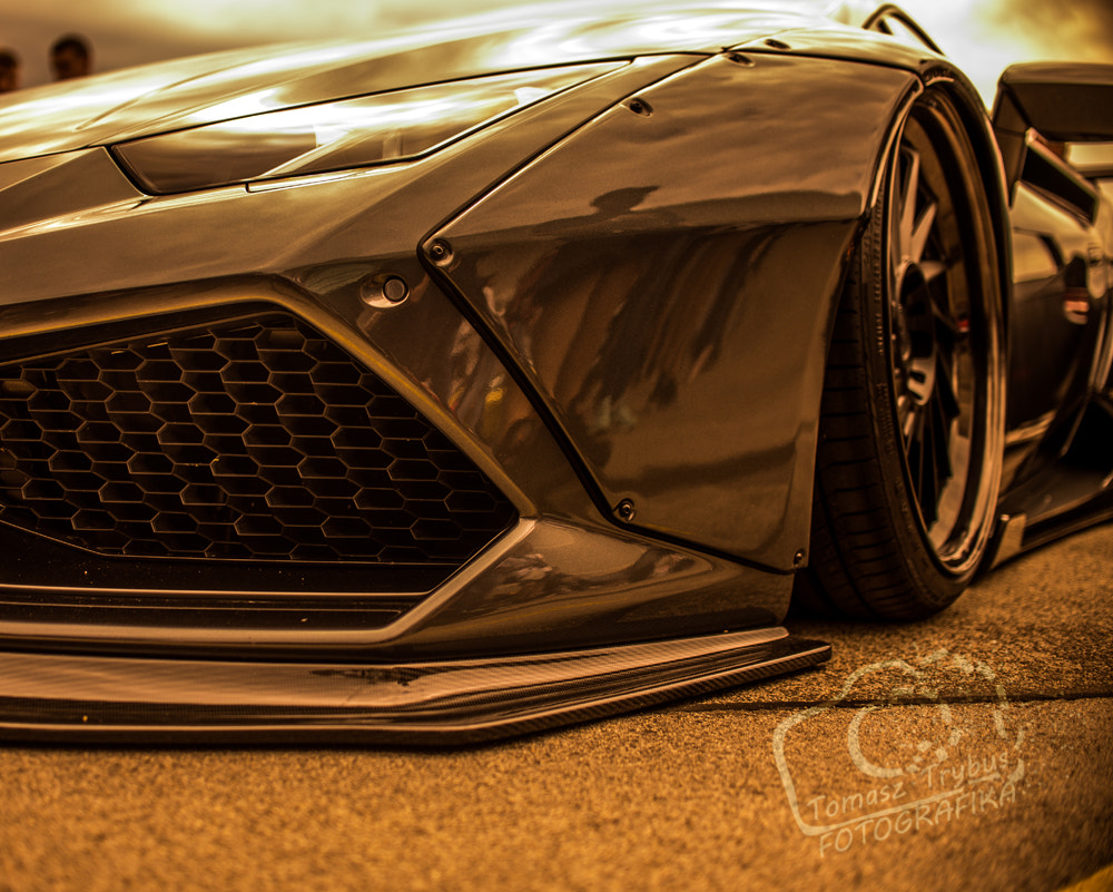 Nikon D610 + Nikon AF-S DX Nikkor 35mm F1.8G sample photo. Lamborghini photography