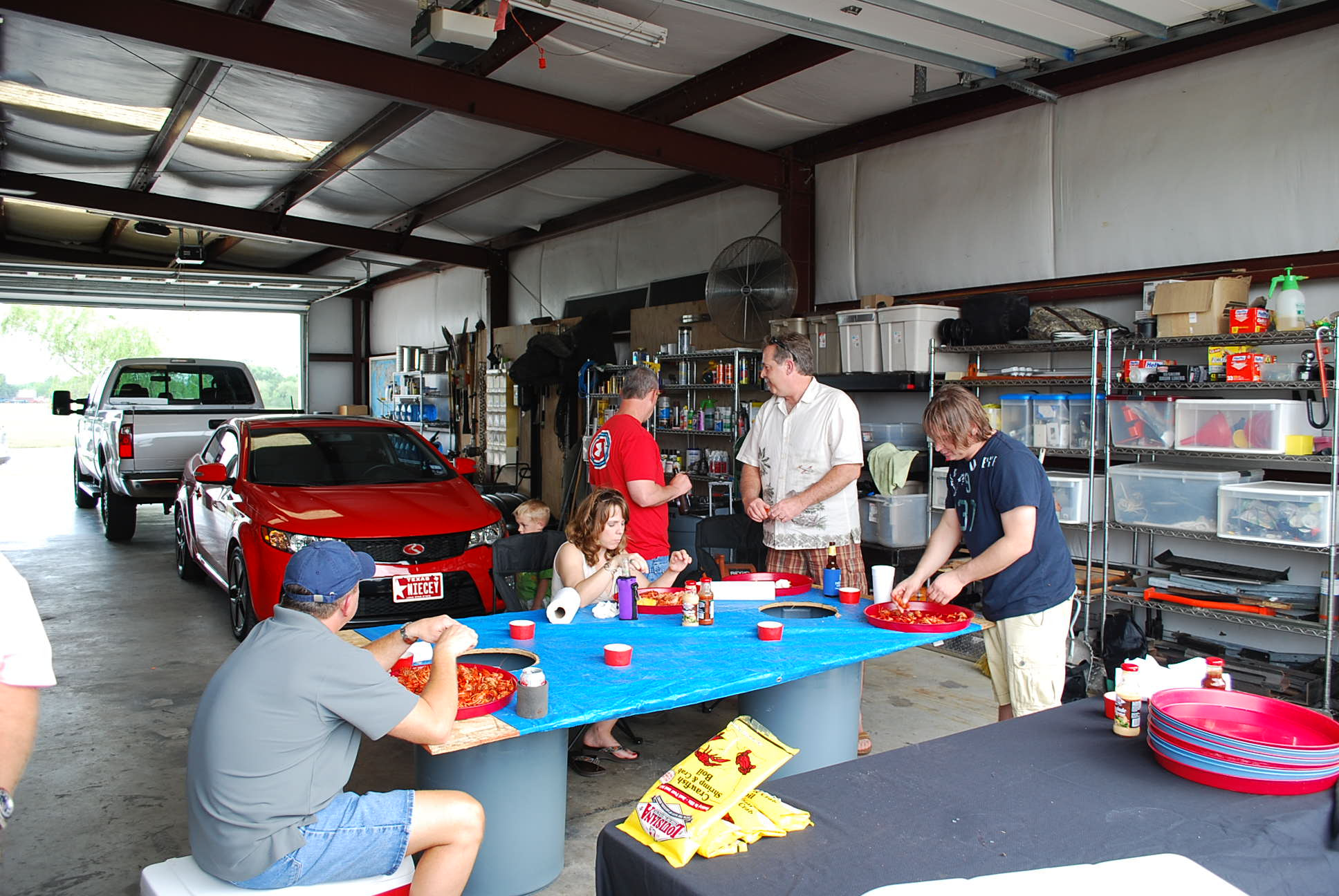 Nikon D40X sample photo. Private party - the crawfish company photography