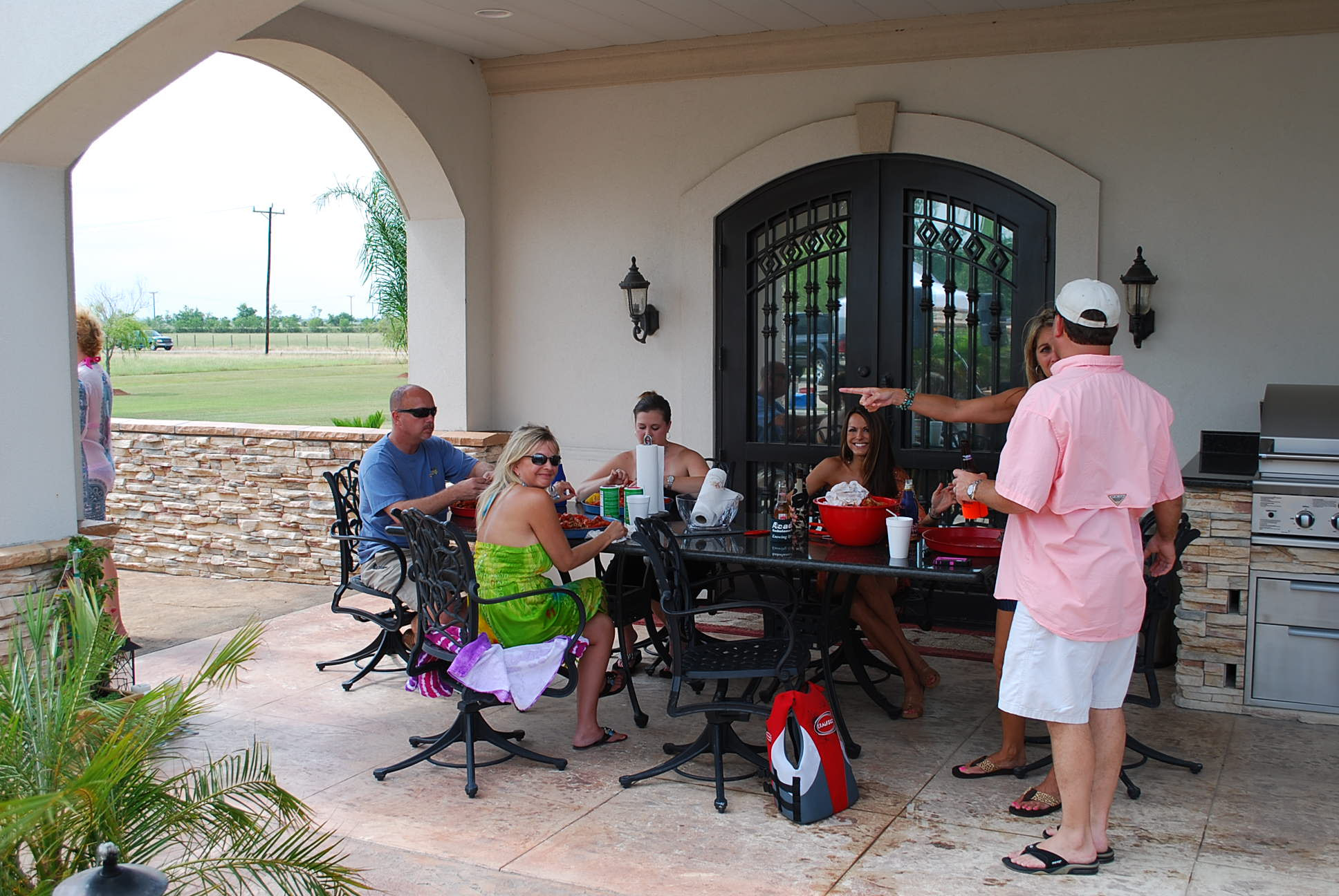 Nikon D40X sample photo. Private party - the crawfish company photography