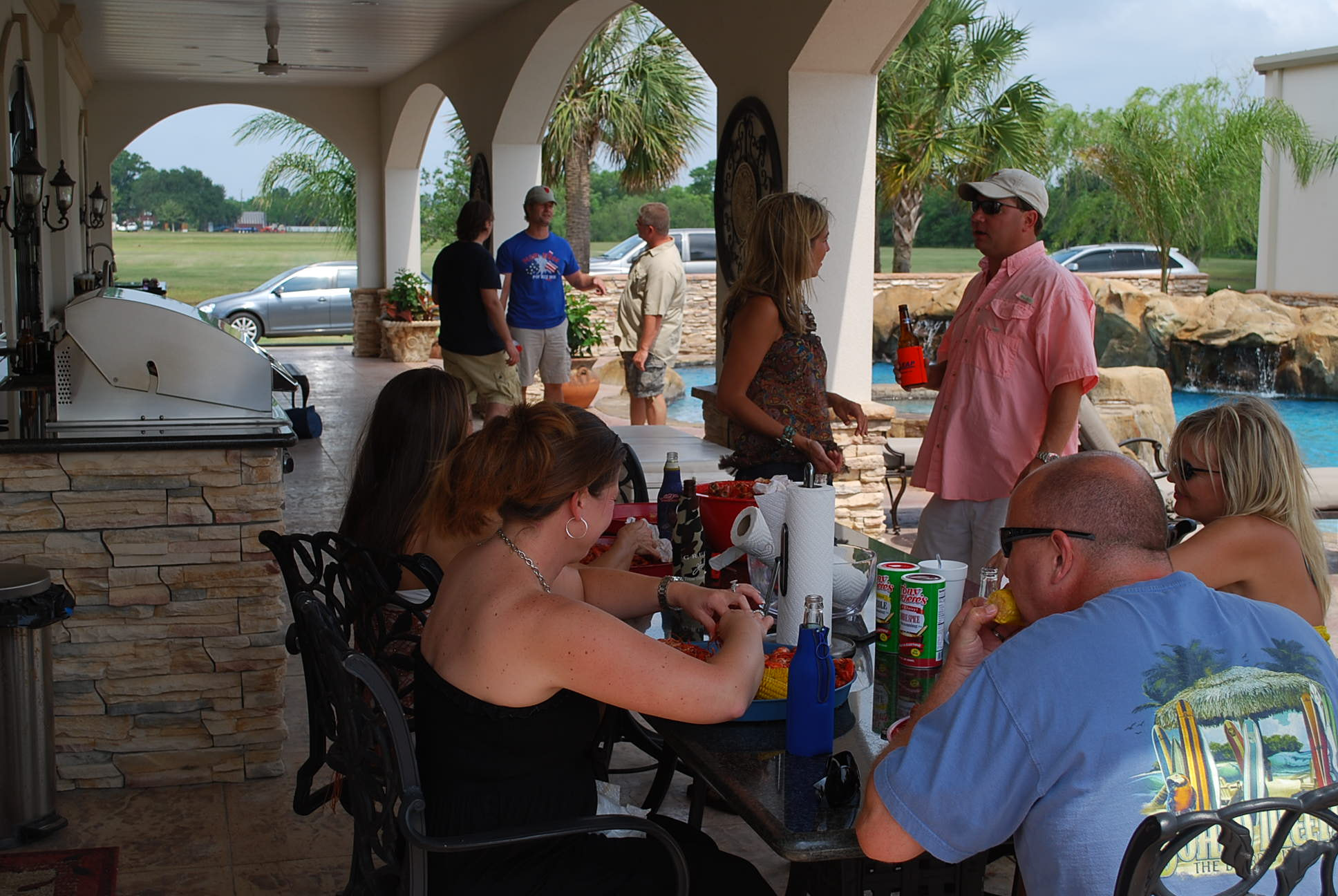 Nikon D40X sample photo. Private party - the crawfish company photography