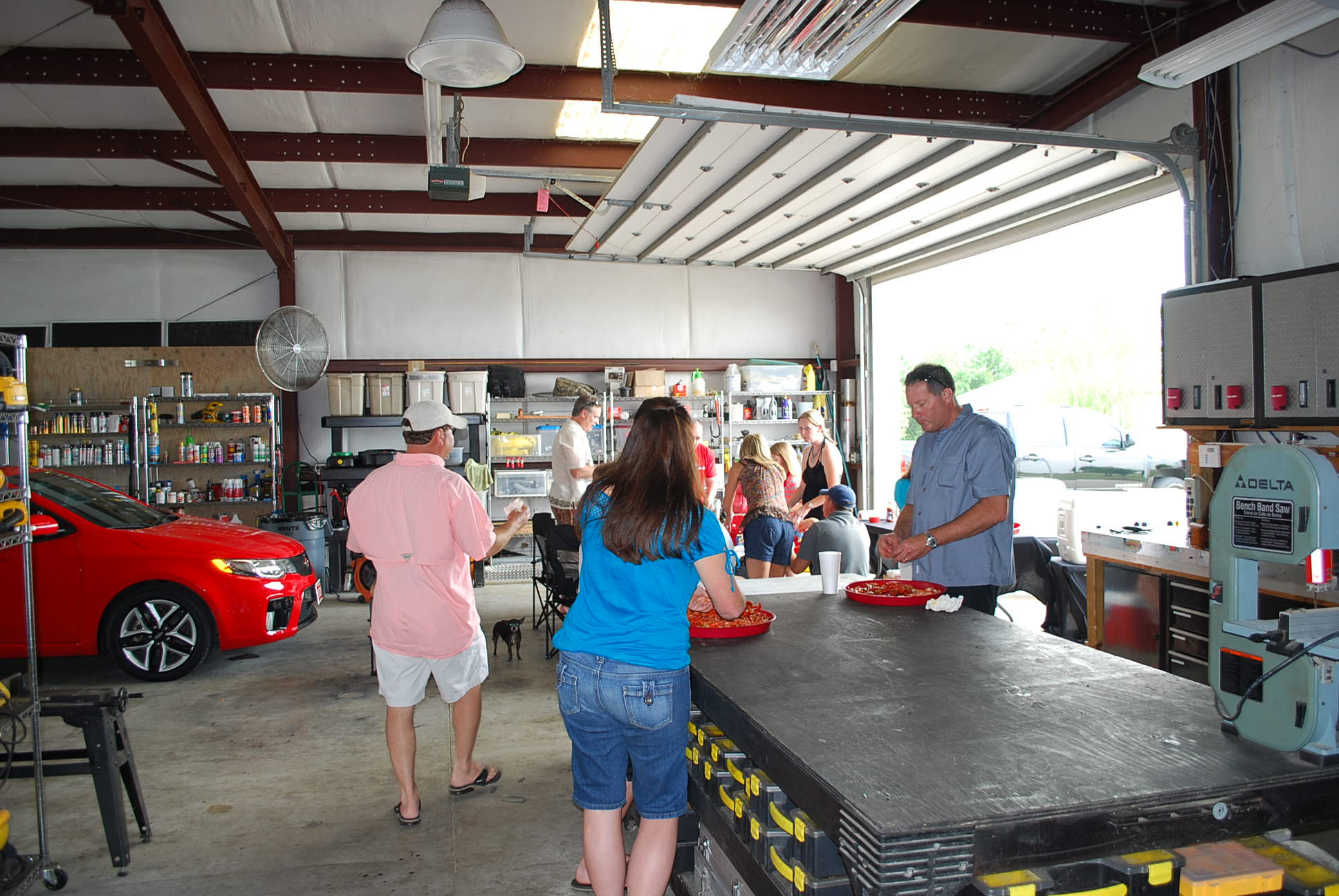 Nikon D40X sample photo. Private party - the crawfish company photography