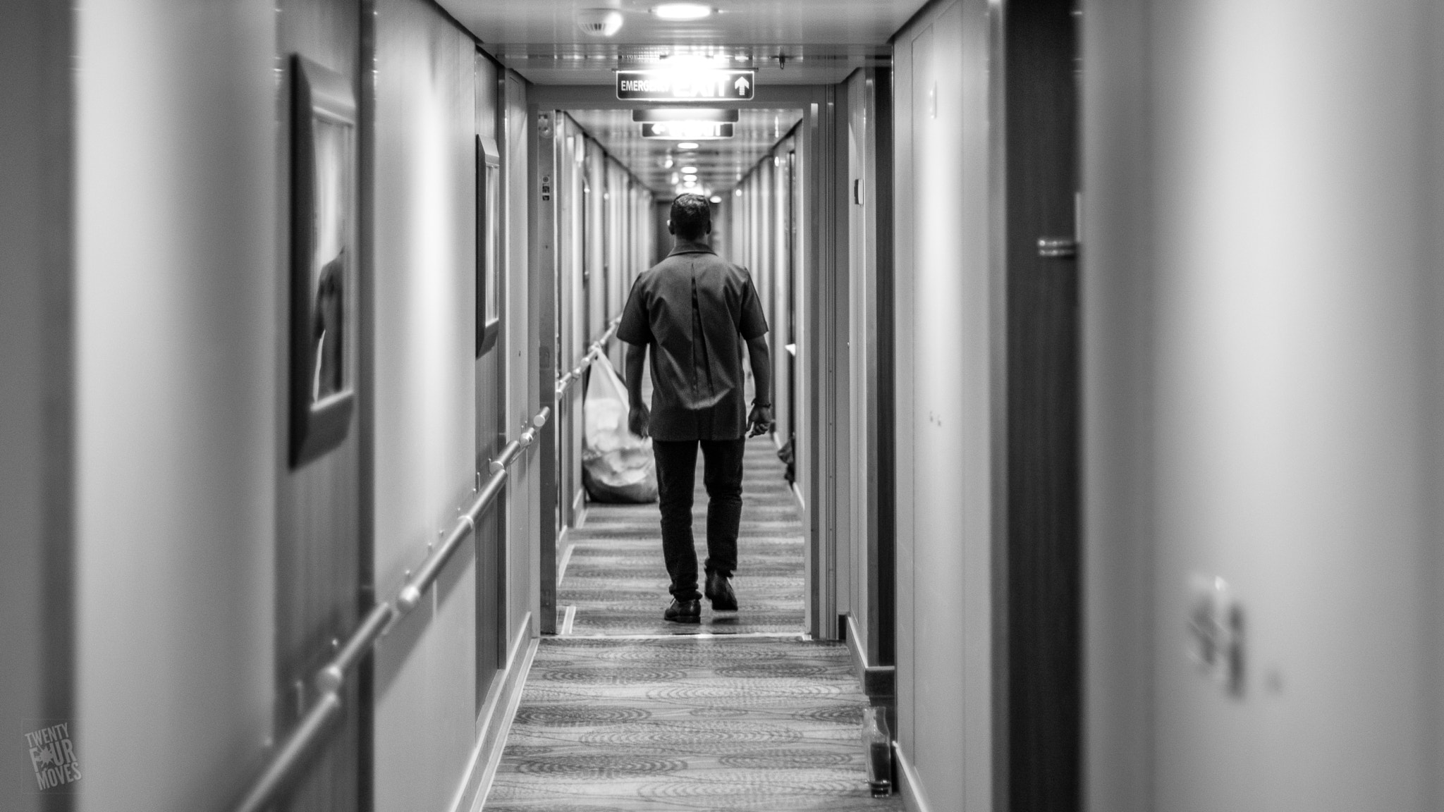 Canon EF 50mm F1.4 USM sample photo. Stateroom attendant photography