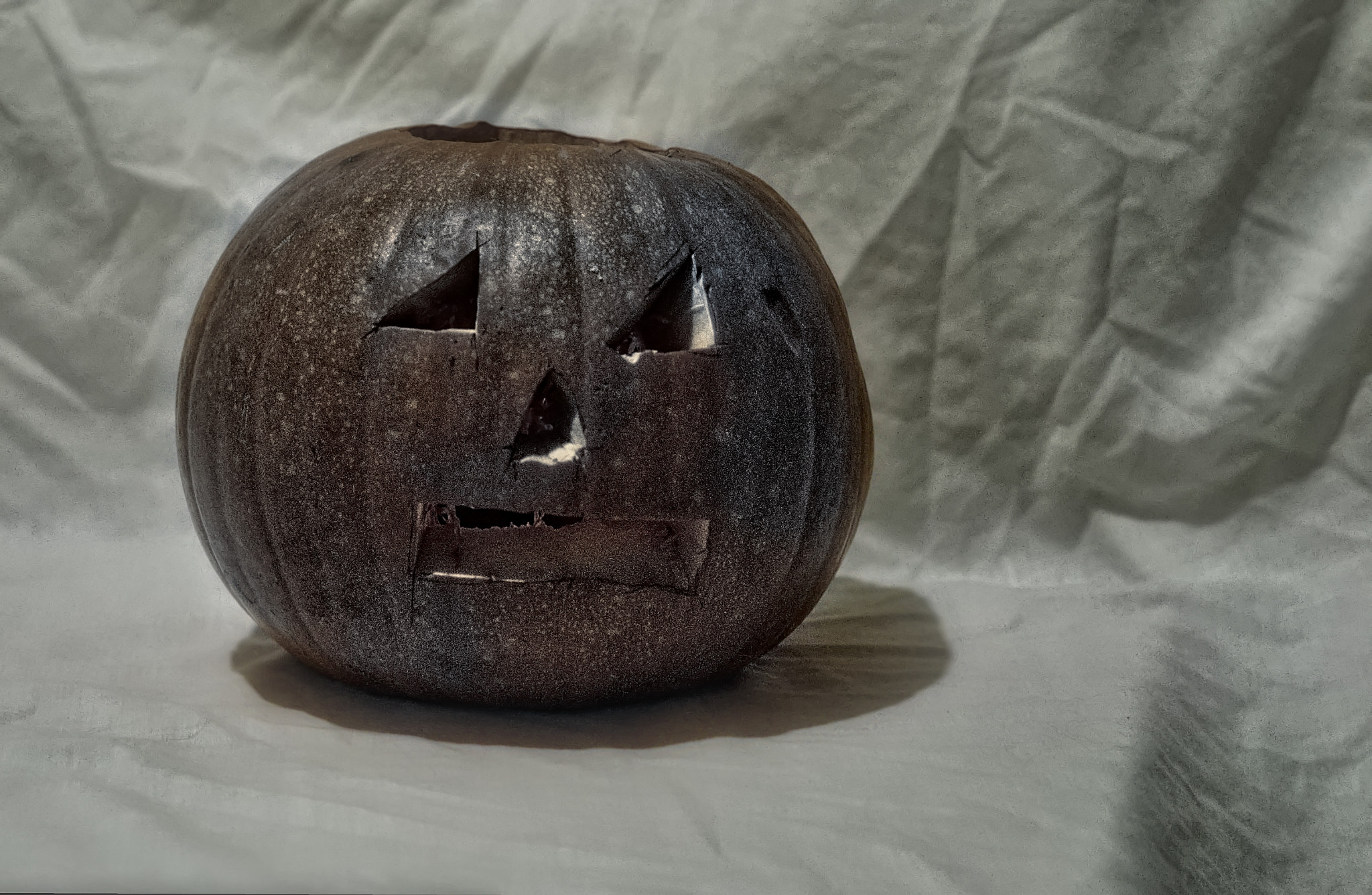 Sony SLT-A57 + Sony DT 50mm F1.8 SAM sample photo. Life and decay: portrait of a pumpkin photography