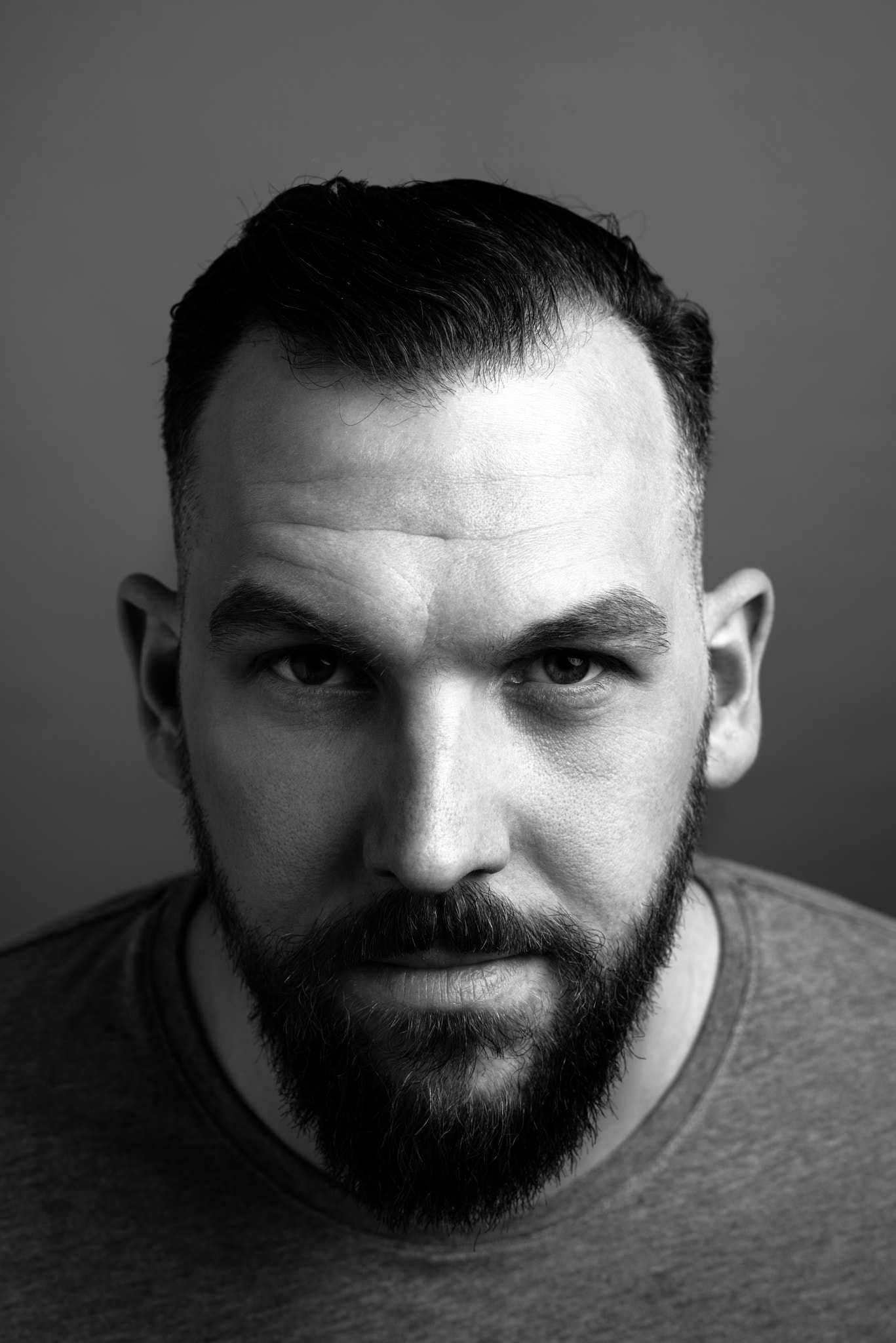 Nikon D810 + Sigma 50mm F1.4 DG HSM Art sample photo. Bw portrait #3 photography