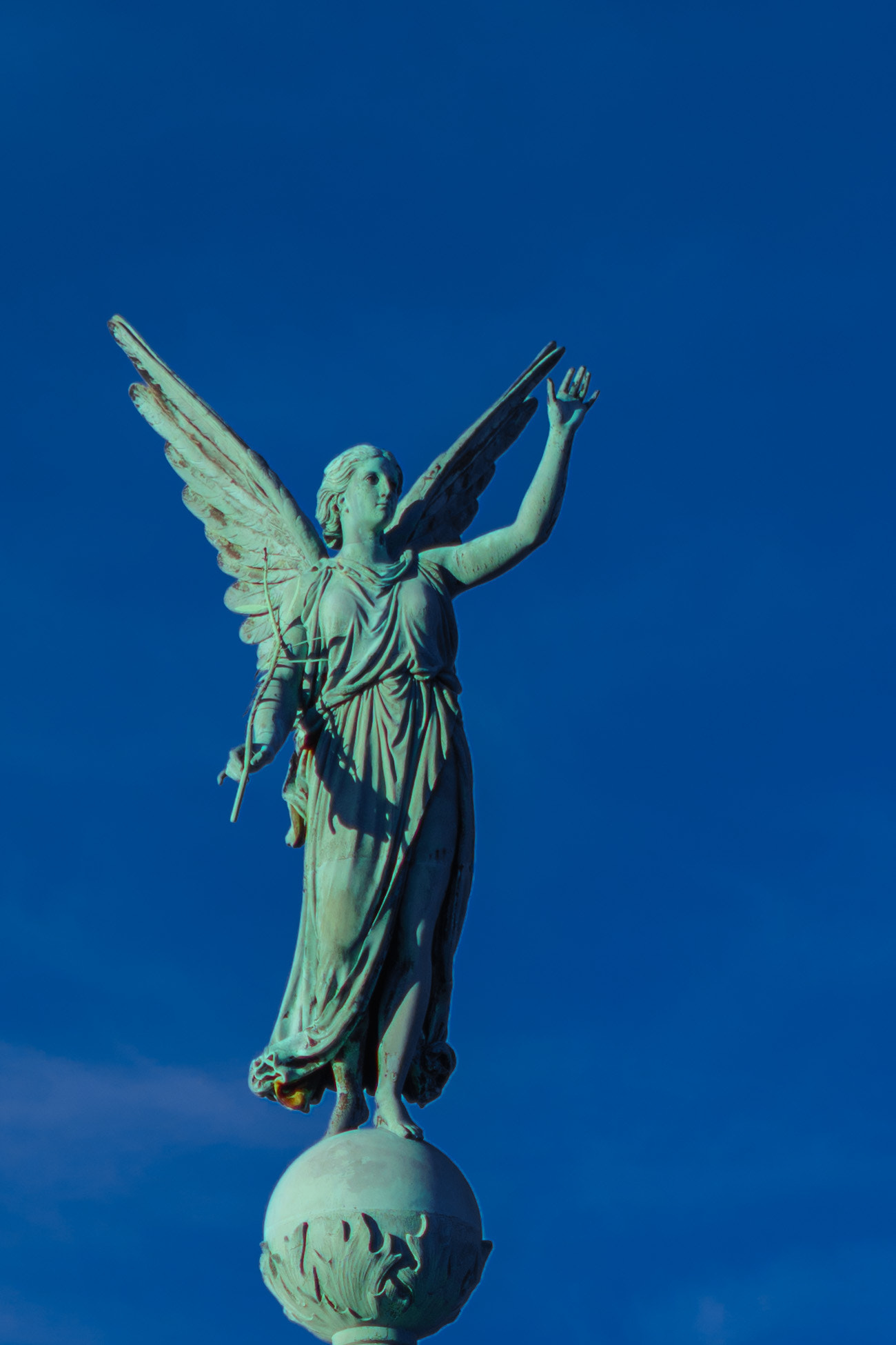 Sony FE 50mm F1.8 sample photo. An angel in the sky photography