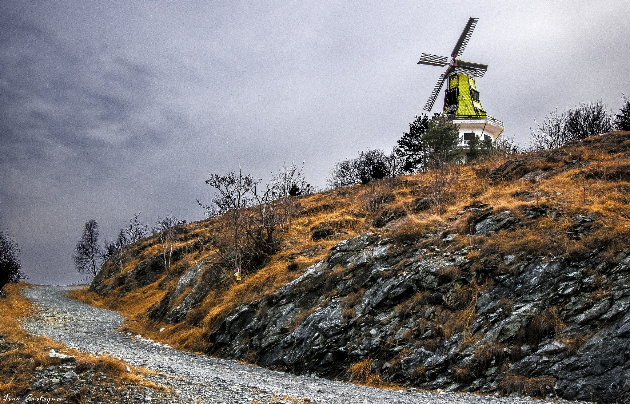 Nikon D5300 sample photo. Windmill photography