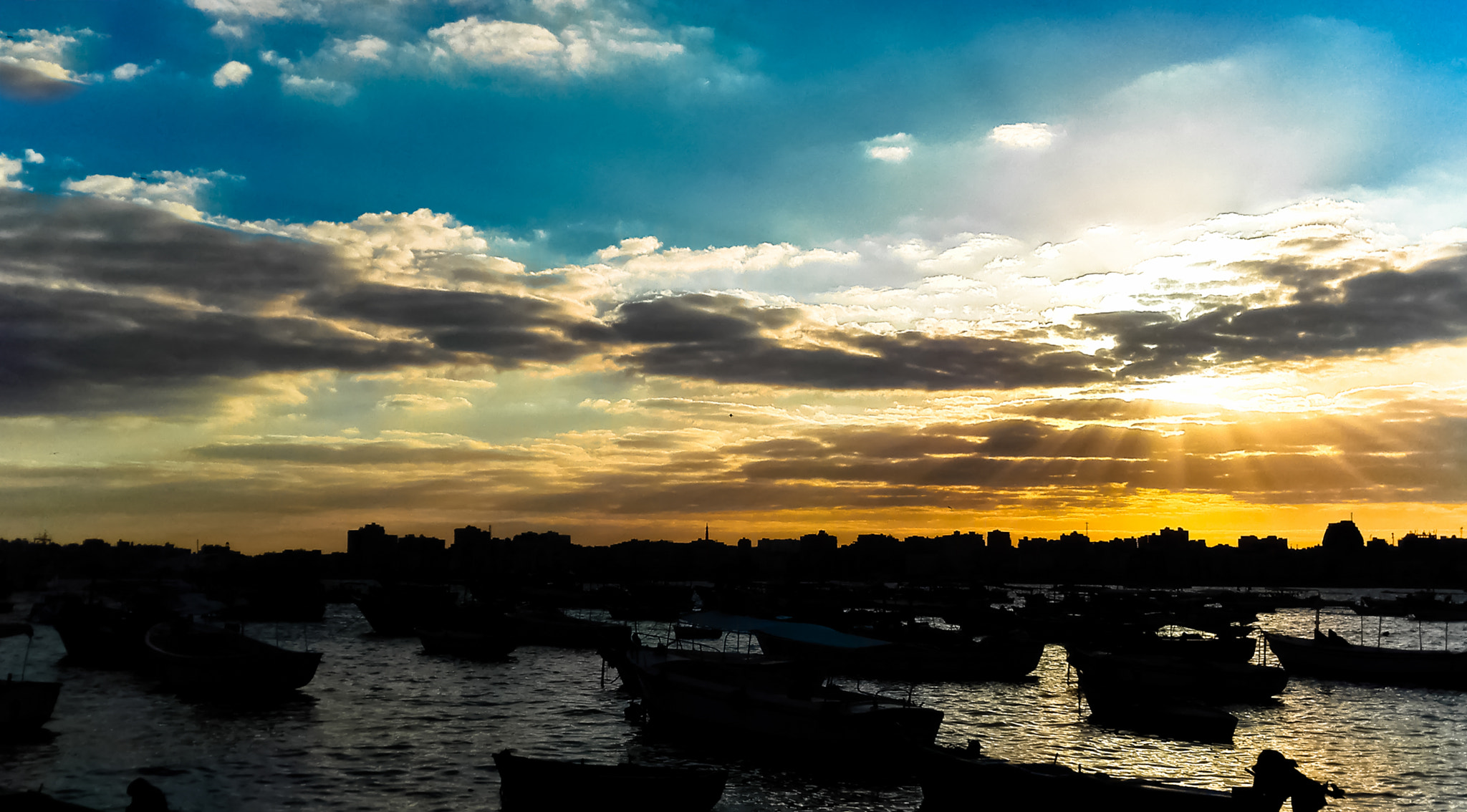 HUAWEI P7-L10 sample photo. Sunrise photography